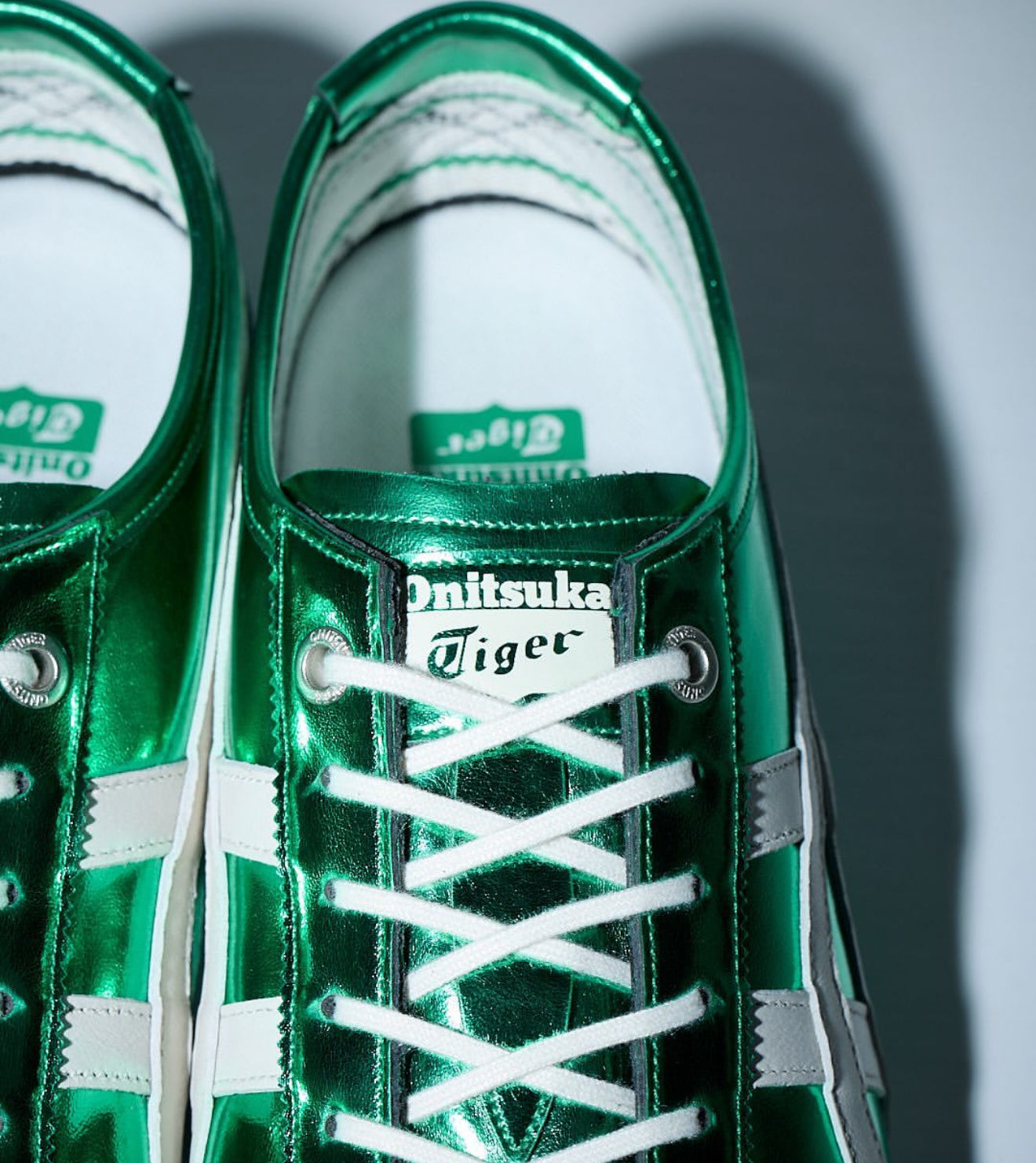 Mexico 66 Lace Up SD Metallic Series Jade Cream