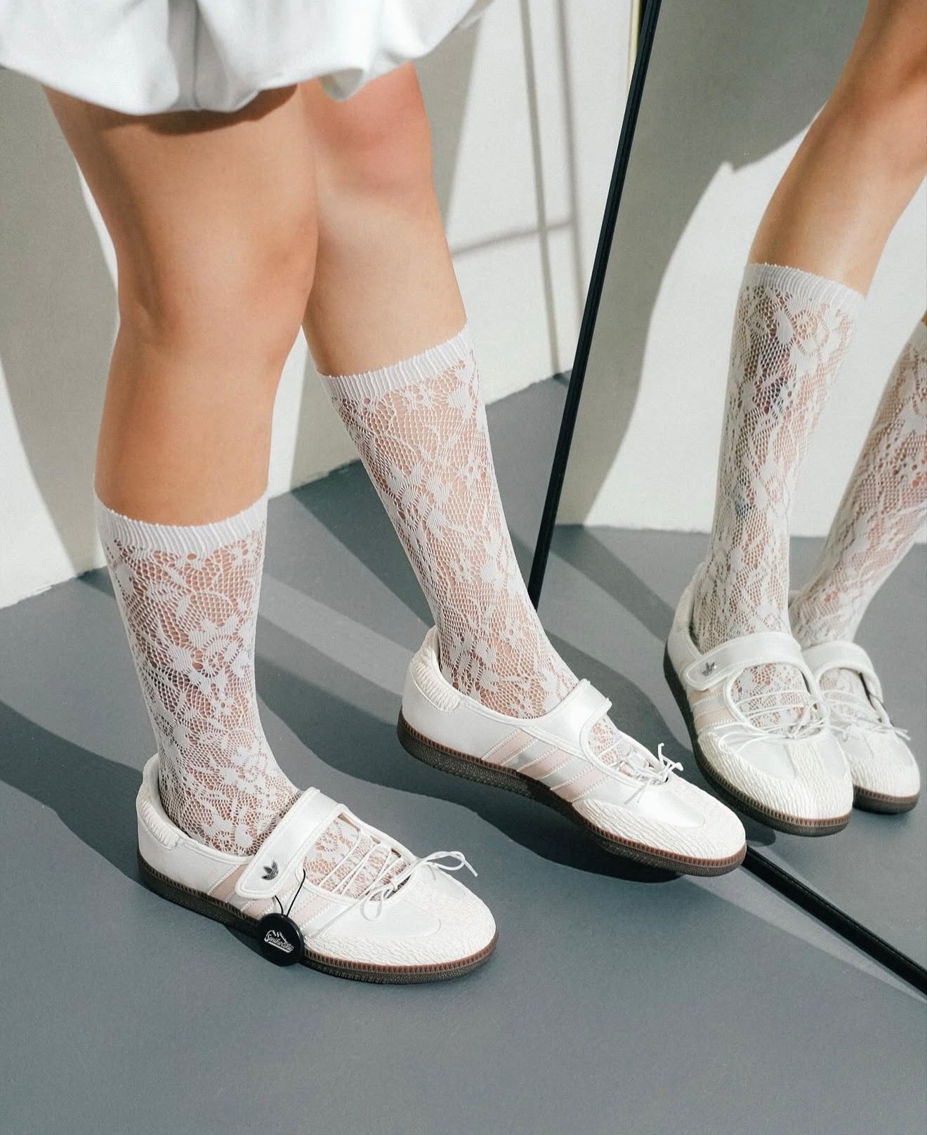 WMNs Samba Jane Cloud White Pink