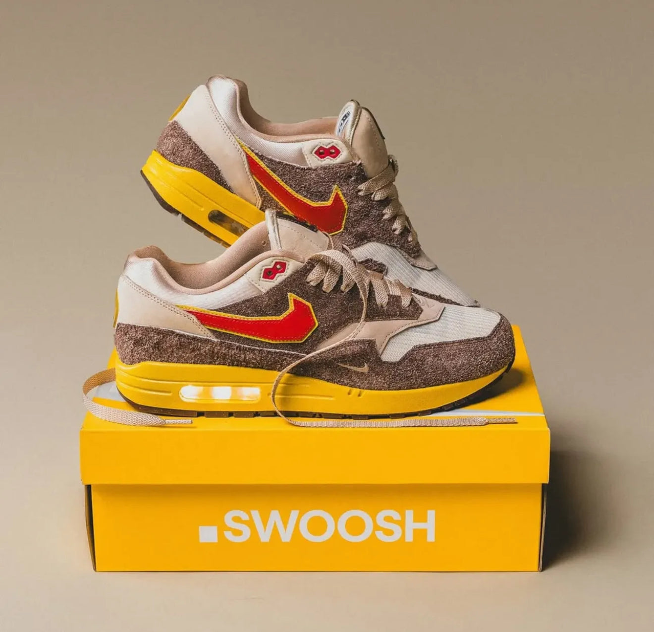 Airmax 1 SWOOSH Low Poly Big Head Origins