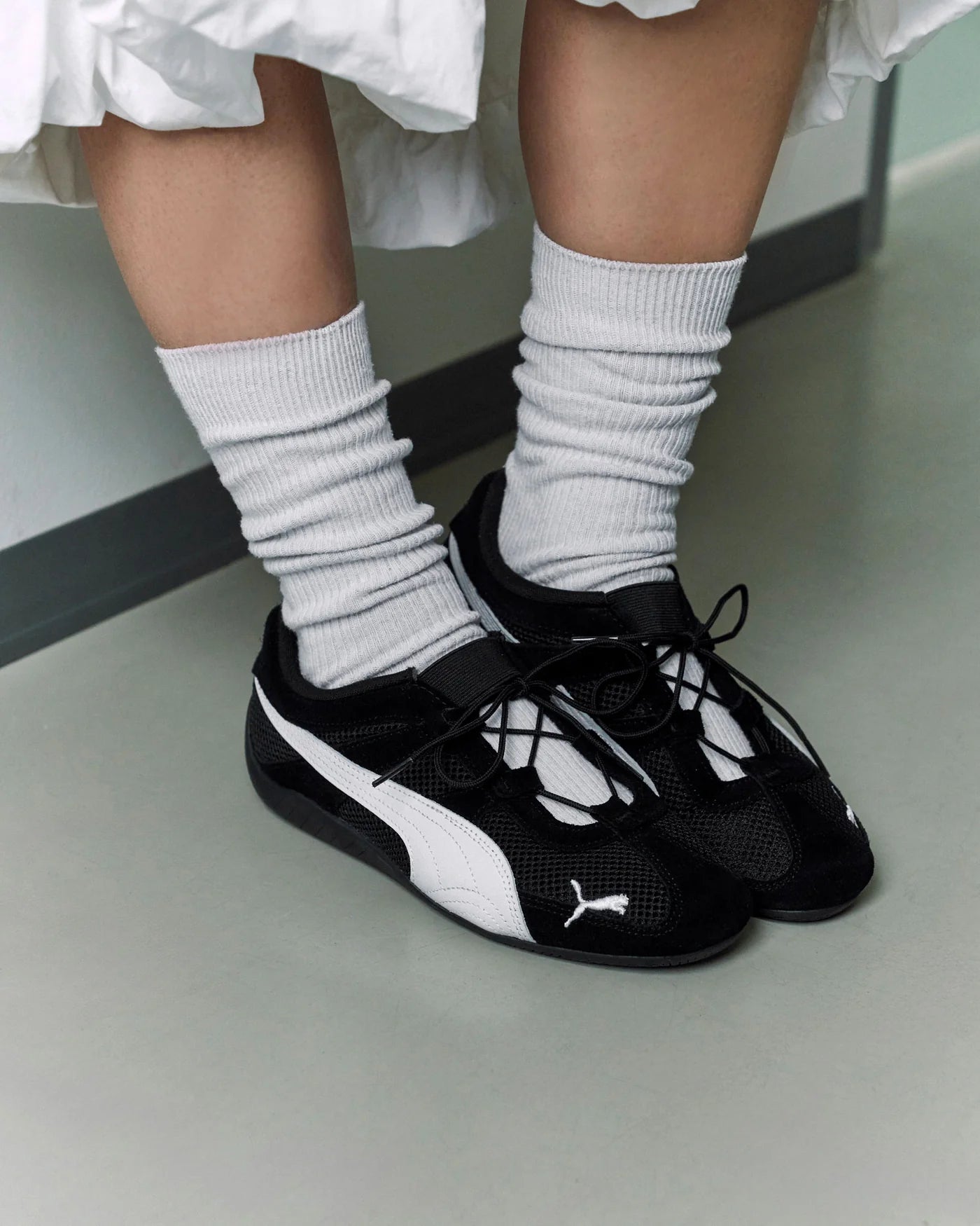 WMNs Puma Speed cat Go Black White