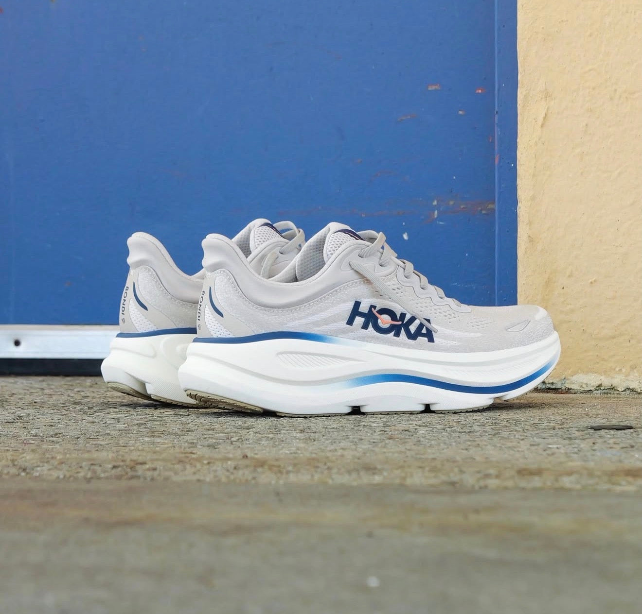 Hoka One One Bondi 9 Stucco Grout