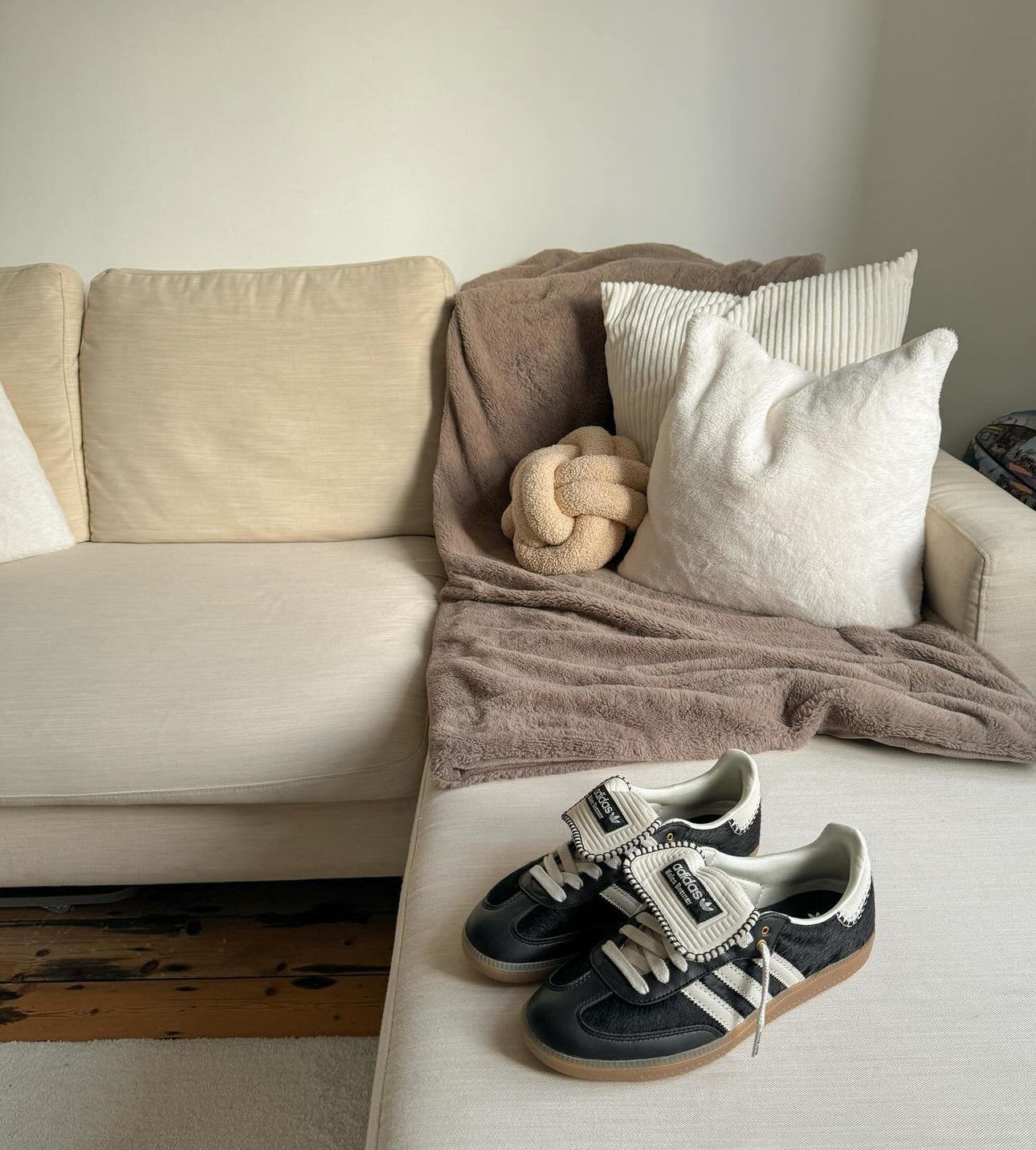 Wales Bonner x Samba Pony Tonal Black