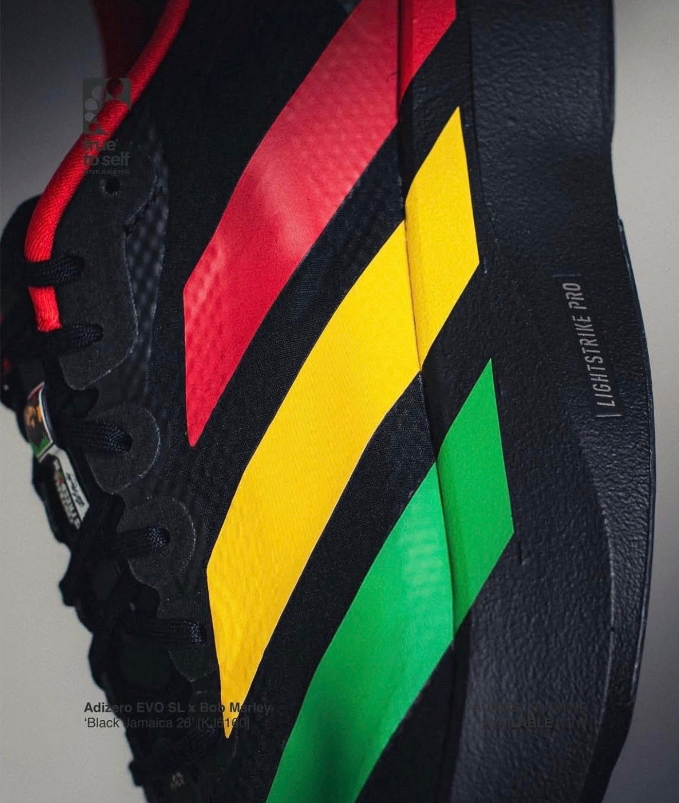 Adizero Evo SL Bob Marley Black