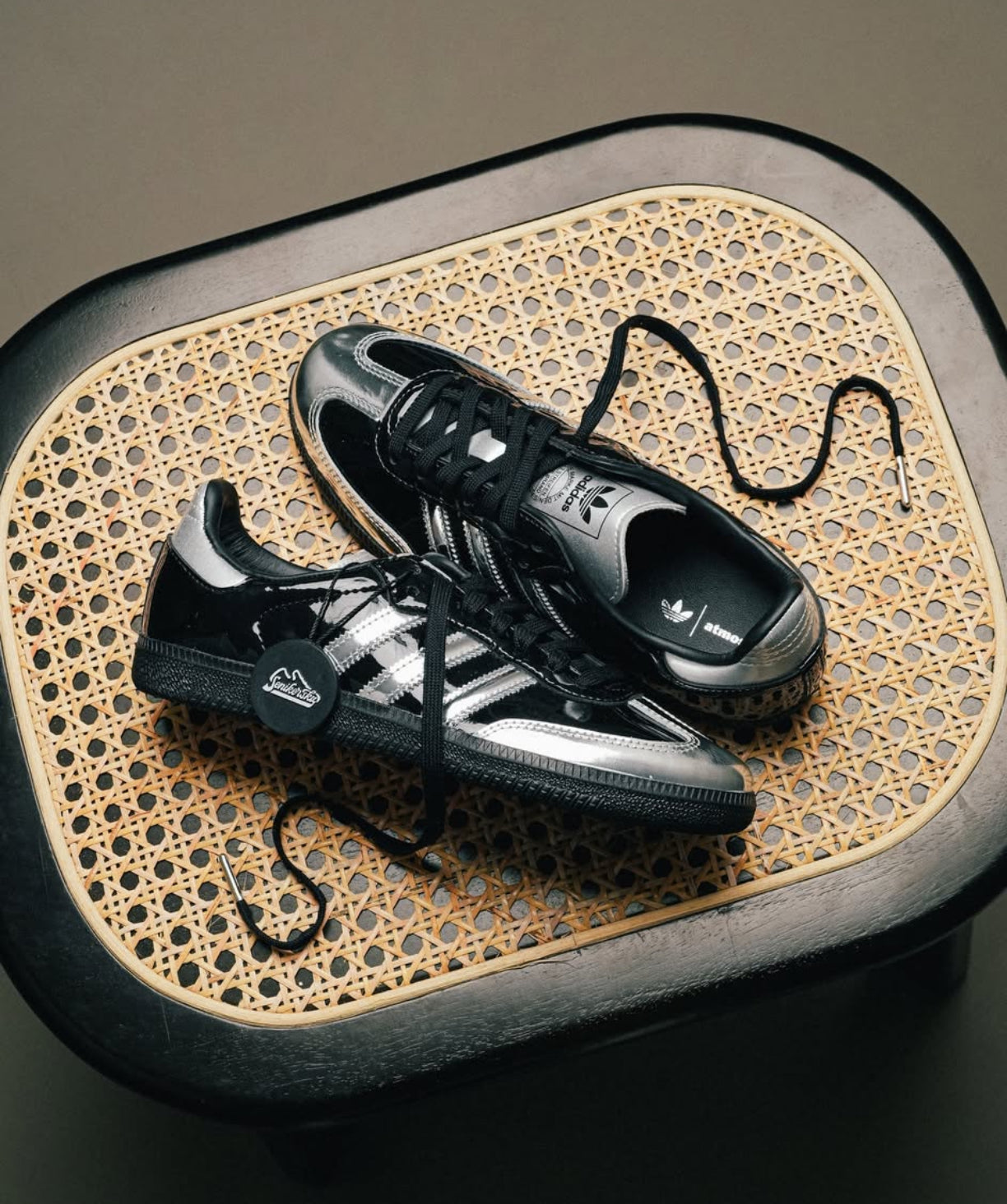 Atmos x Samba Tuxedo Silver Black