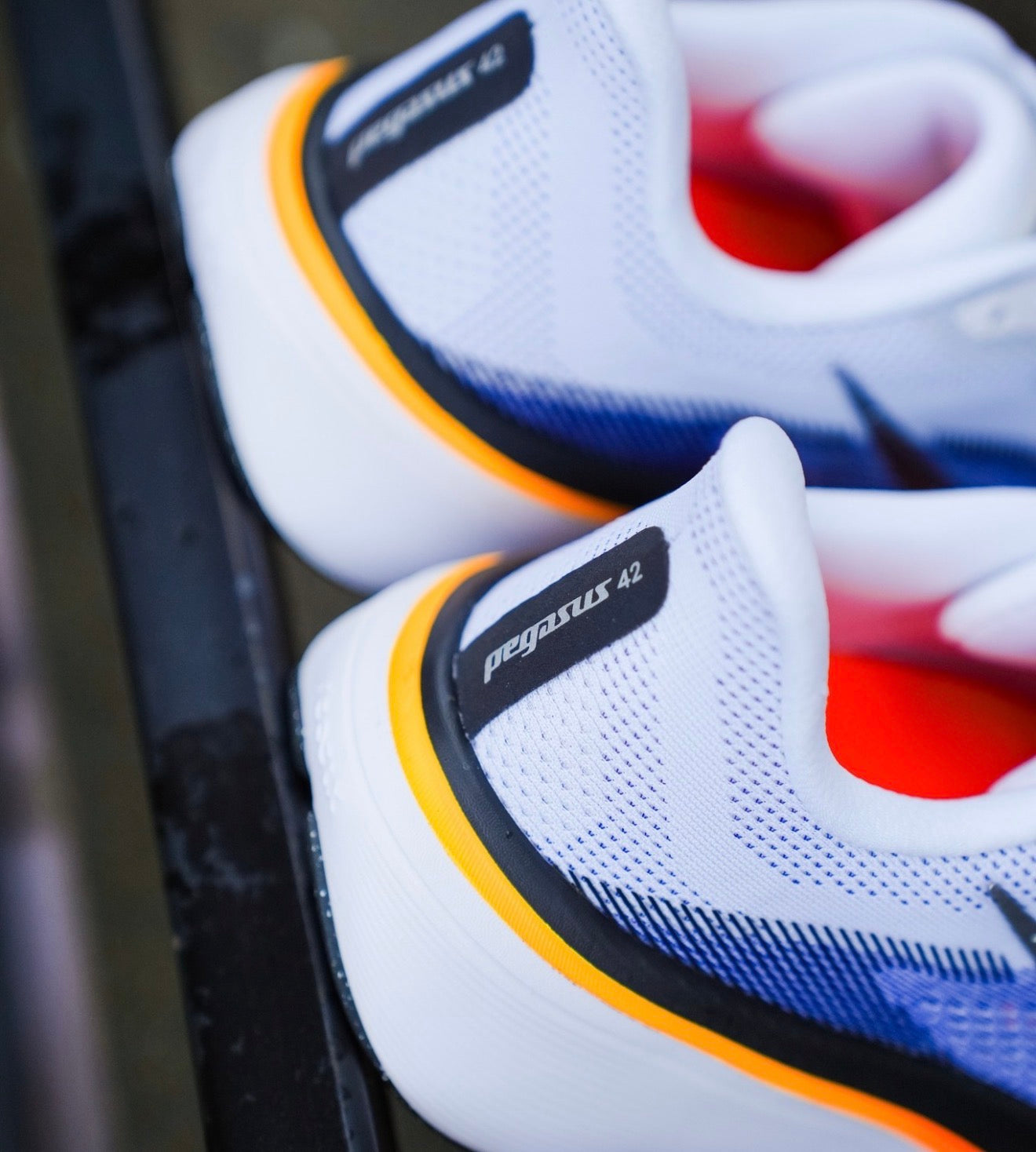 Air Zoom Pegasus 42 White Lapis Total Orange