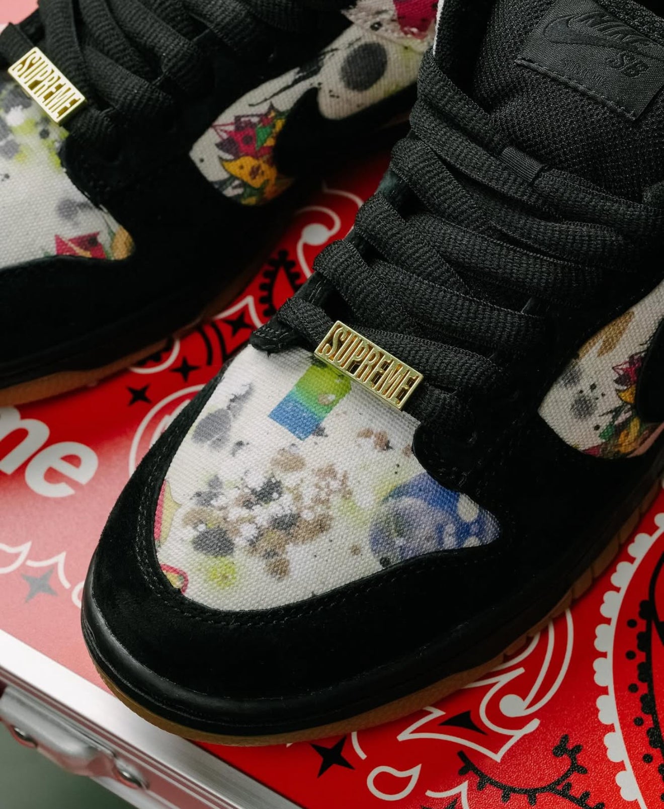 Supreme x Sb Dunk Low Rammellzee