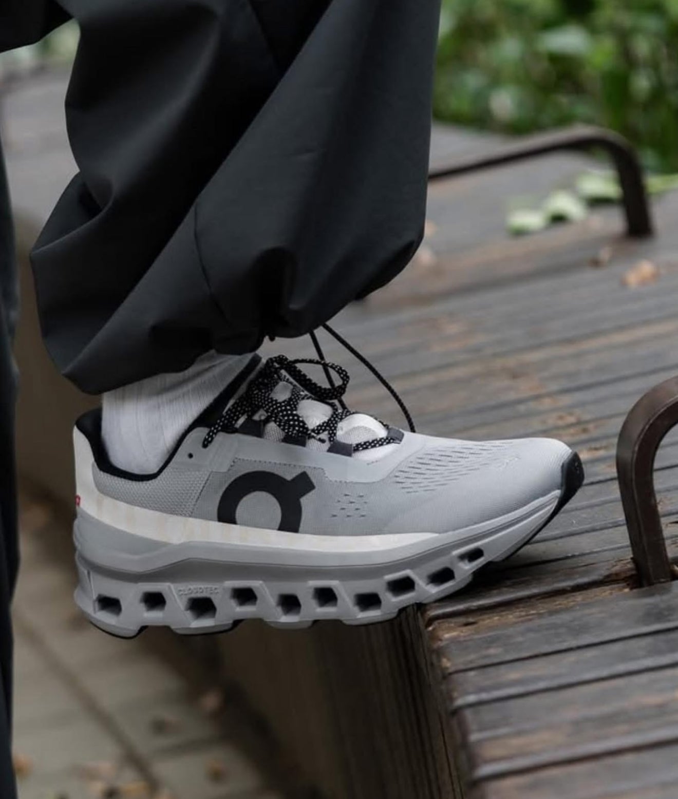 On Running Cloudmonster Alloy Silver