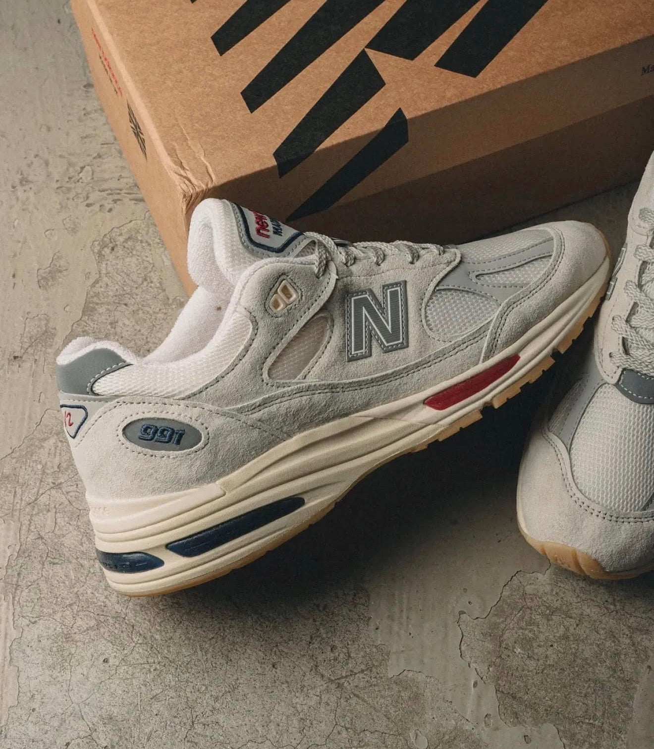 NB Balance 991v2 MiUK Vintage Sport