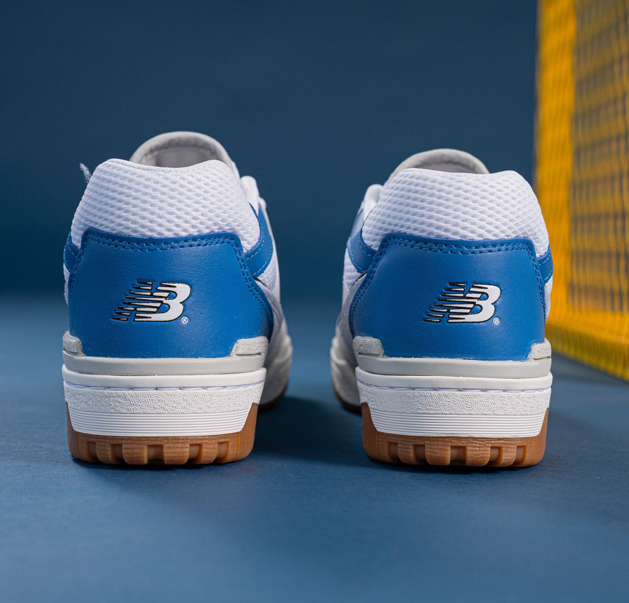 NB Balance 550 White Blue Agate