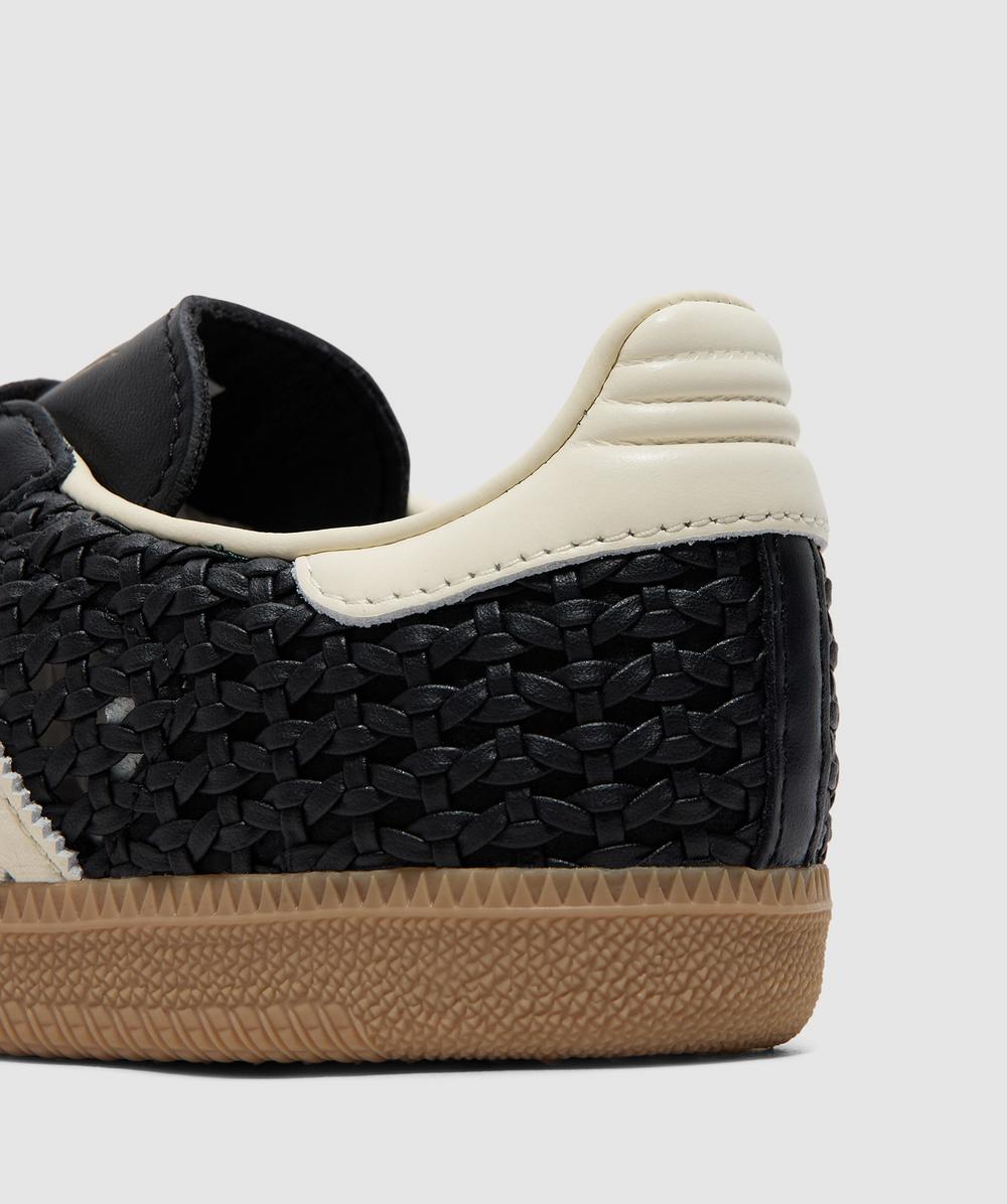 Samba OG Basketweave Black Cream White
