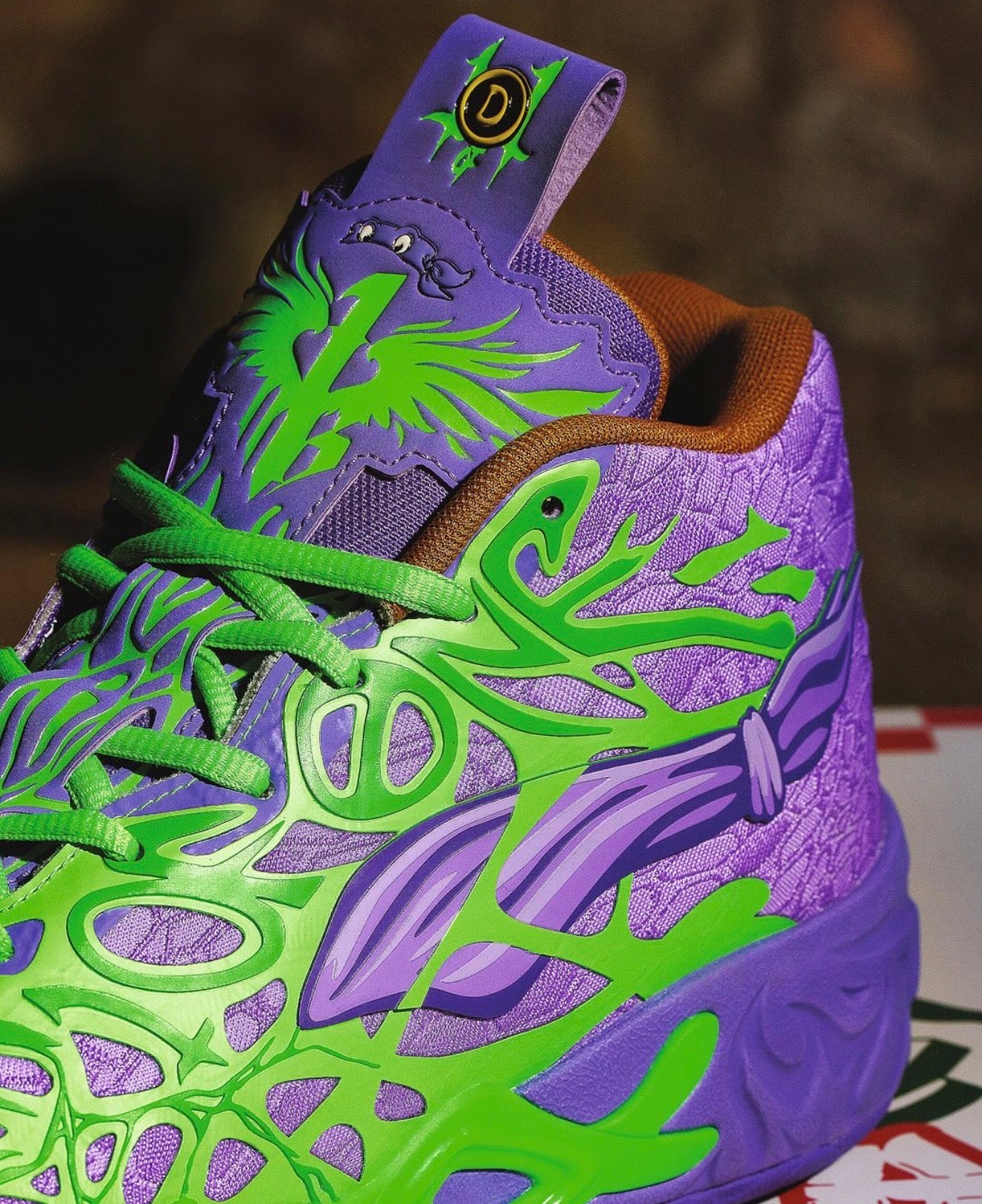 LaMelo Ball MB.04 Teenage Mutant Ninja Turtles Raphael & Donatello