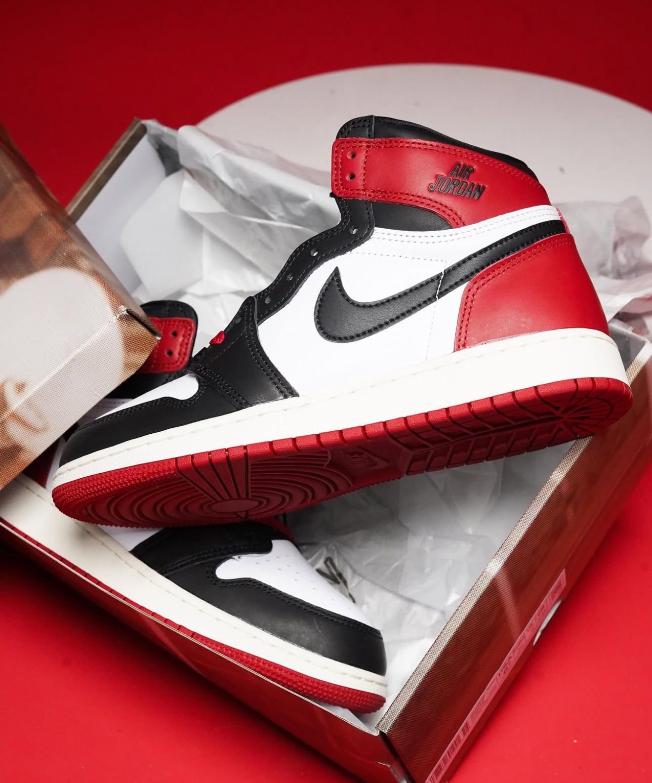 Air Jordan 1 High Retro Bred Toe Reimagined
