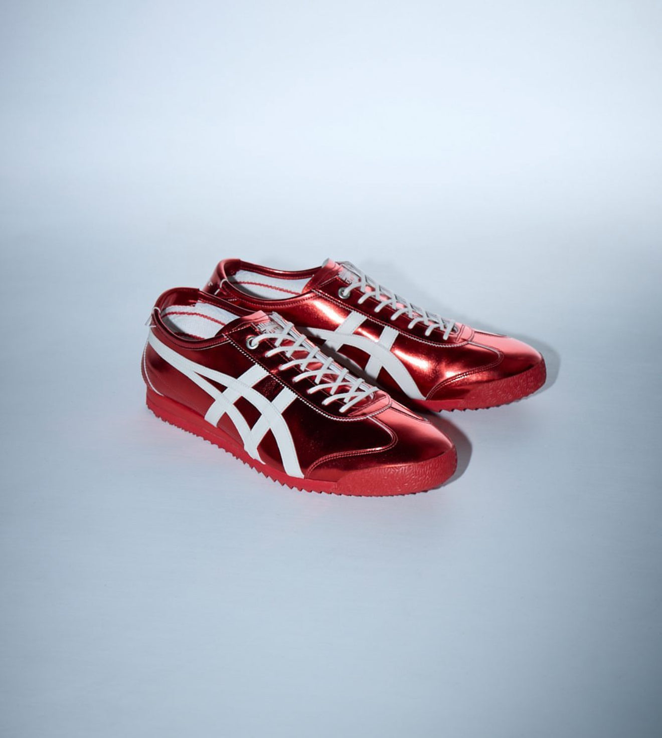 Mexico 66 Lace Up SD Metallic Series Ginger Peach Cream