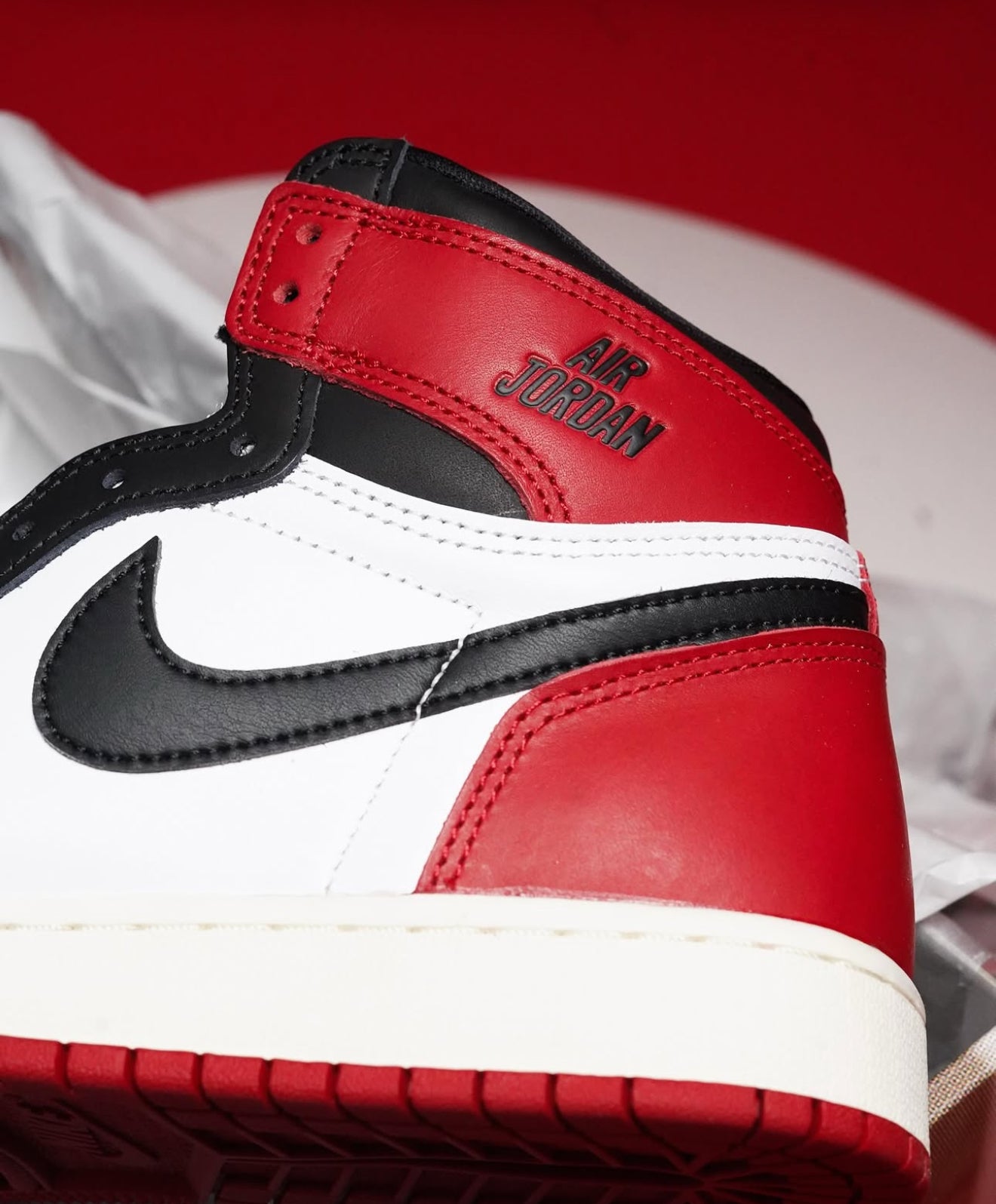 Air Jordan 1 High Retro Bred Toe Reimagined