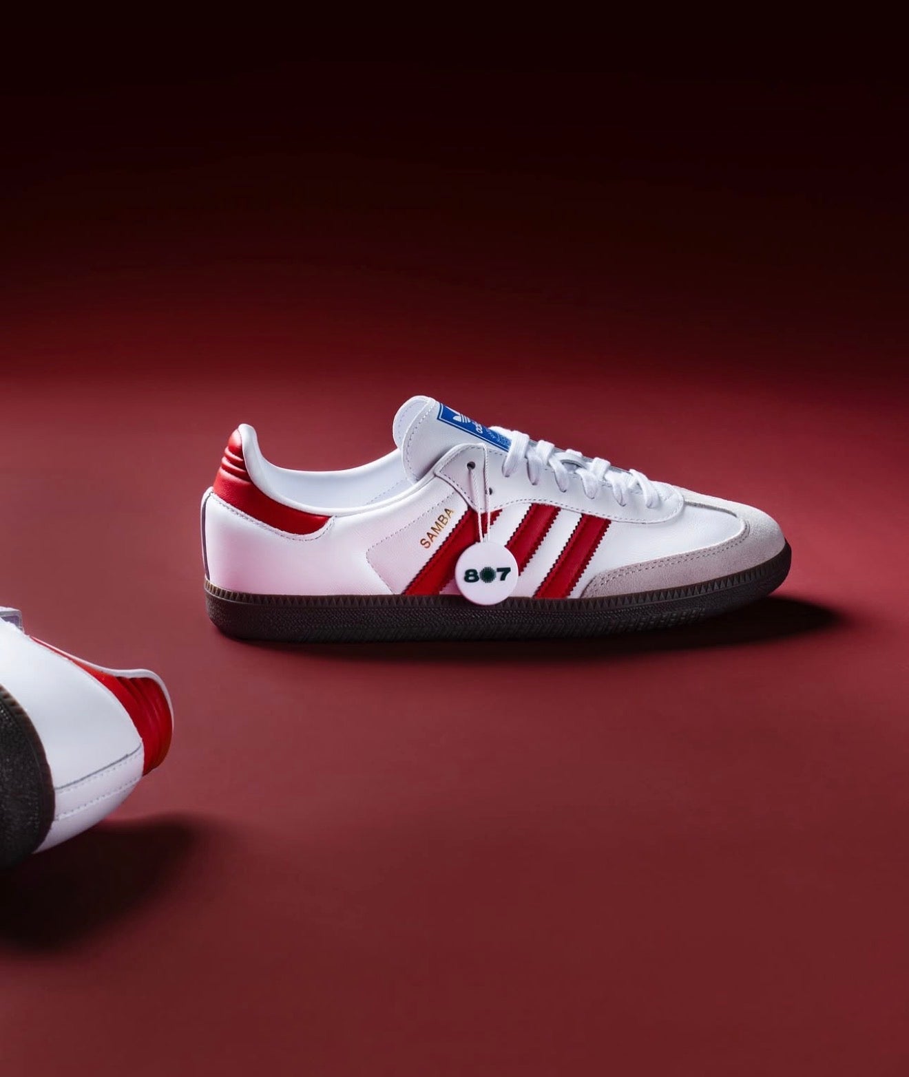 WMNs Samba OG White Better Scarlet