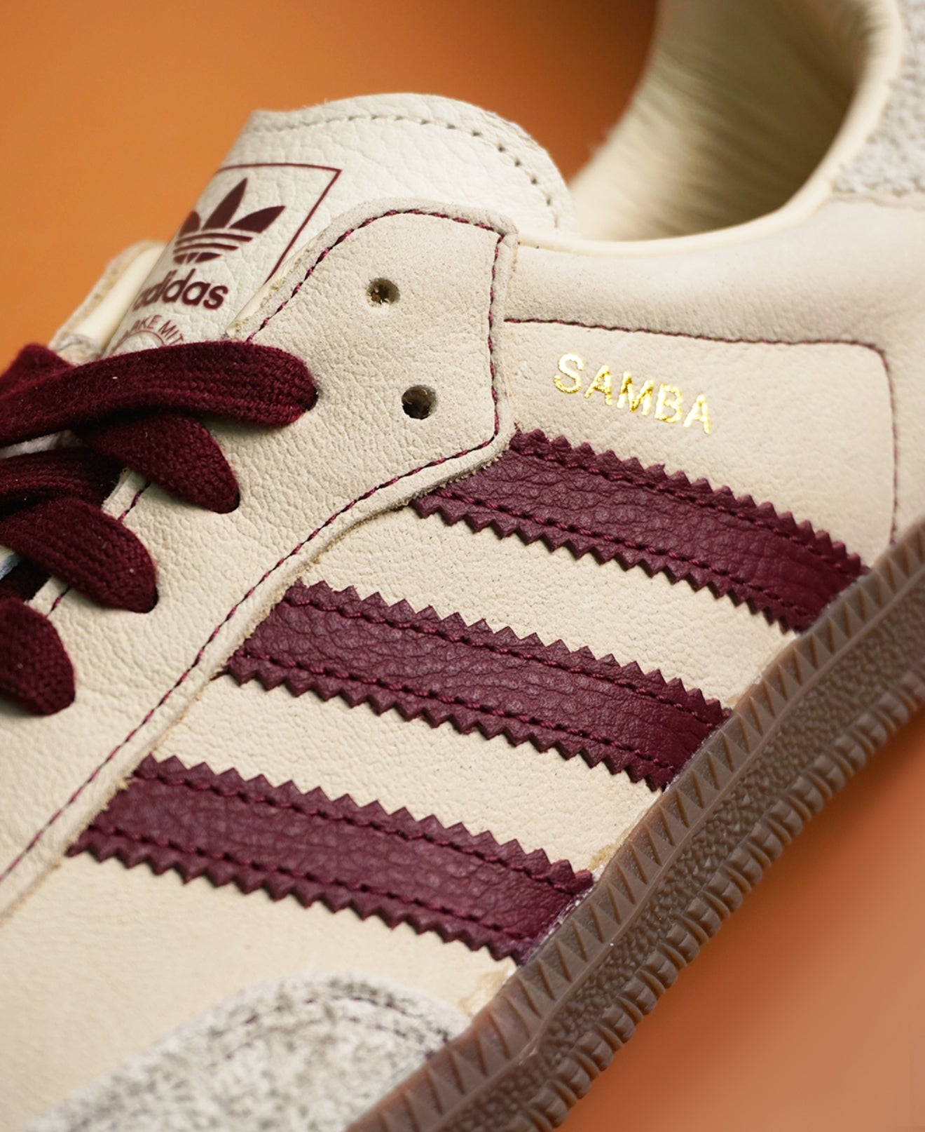 WMNs Samba OG Wonder White Maroon