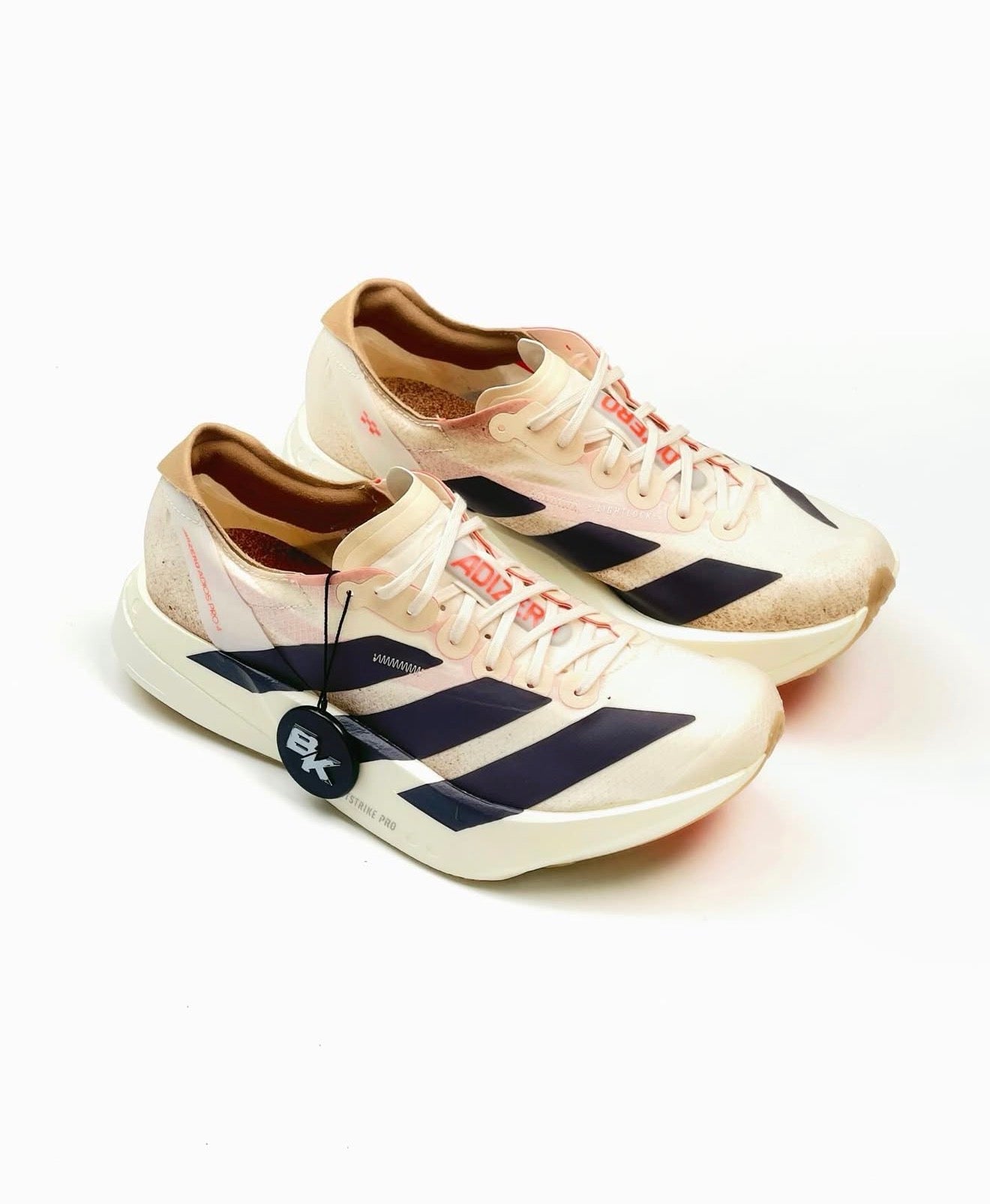 Adizero Adios Pro 4 Chalk White Grey Strata