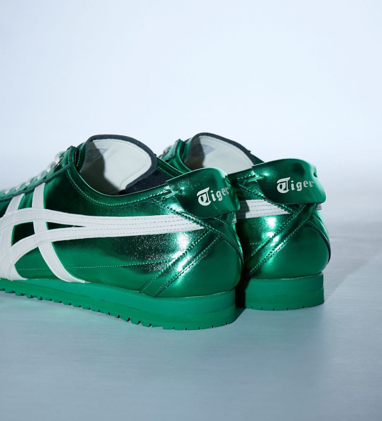 Mexico 66 Lace Up SD Metallic Series Jade Cream