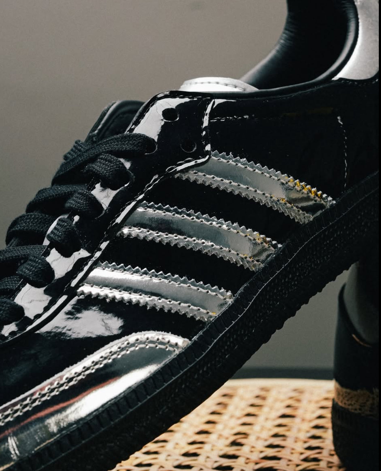 Atmos x Samba Tuxedo Silver Black