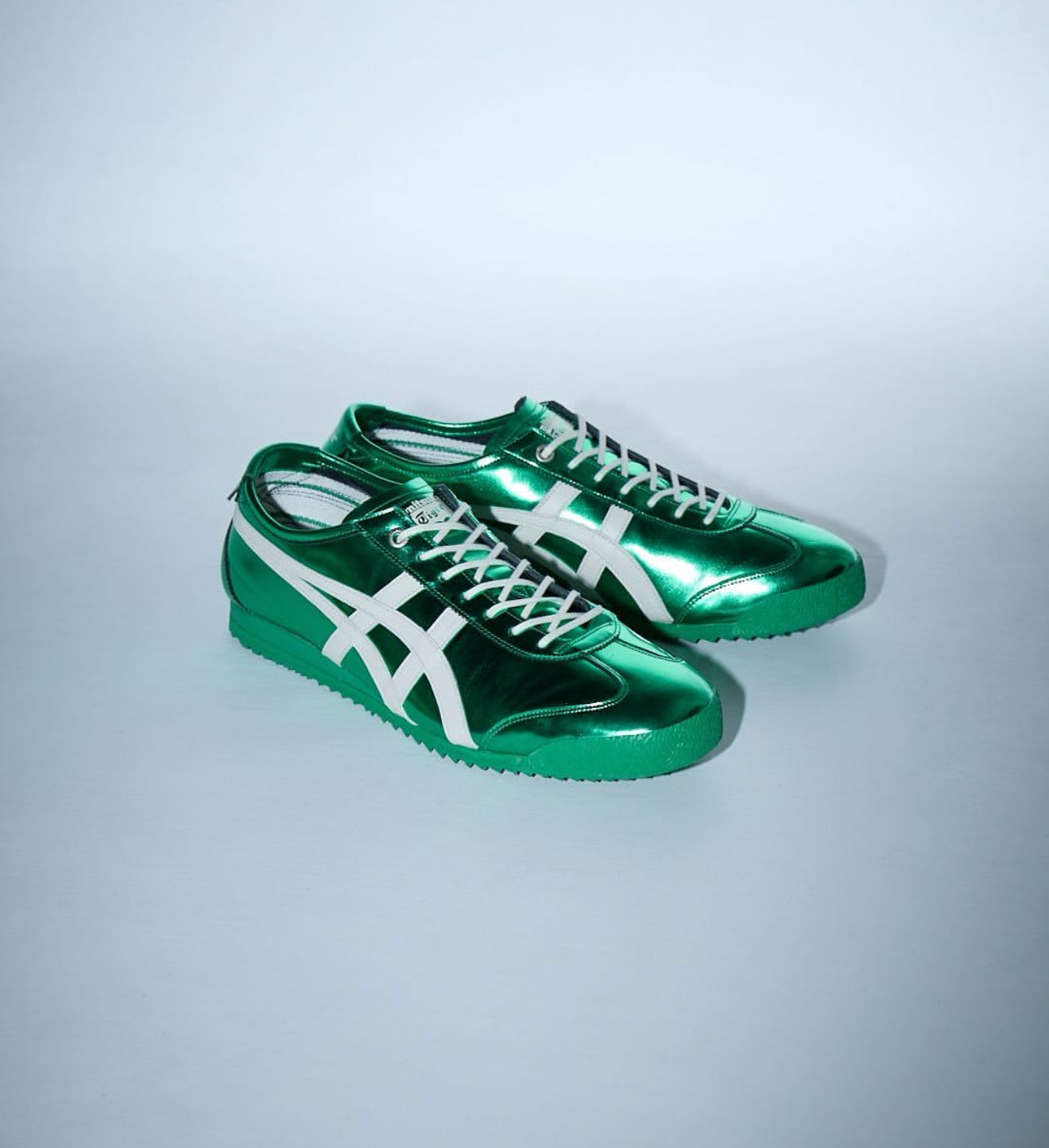 Mexico 66 Lace Up SD Metallic Series Jade Cream