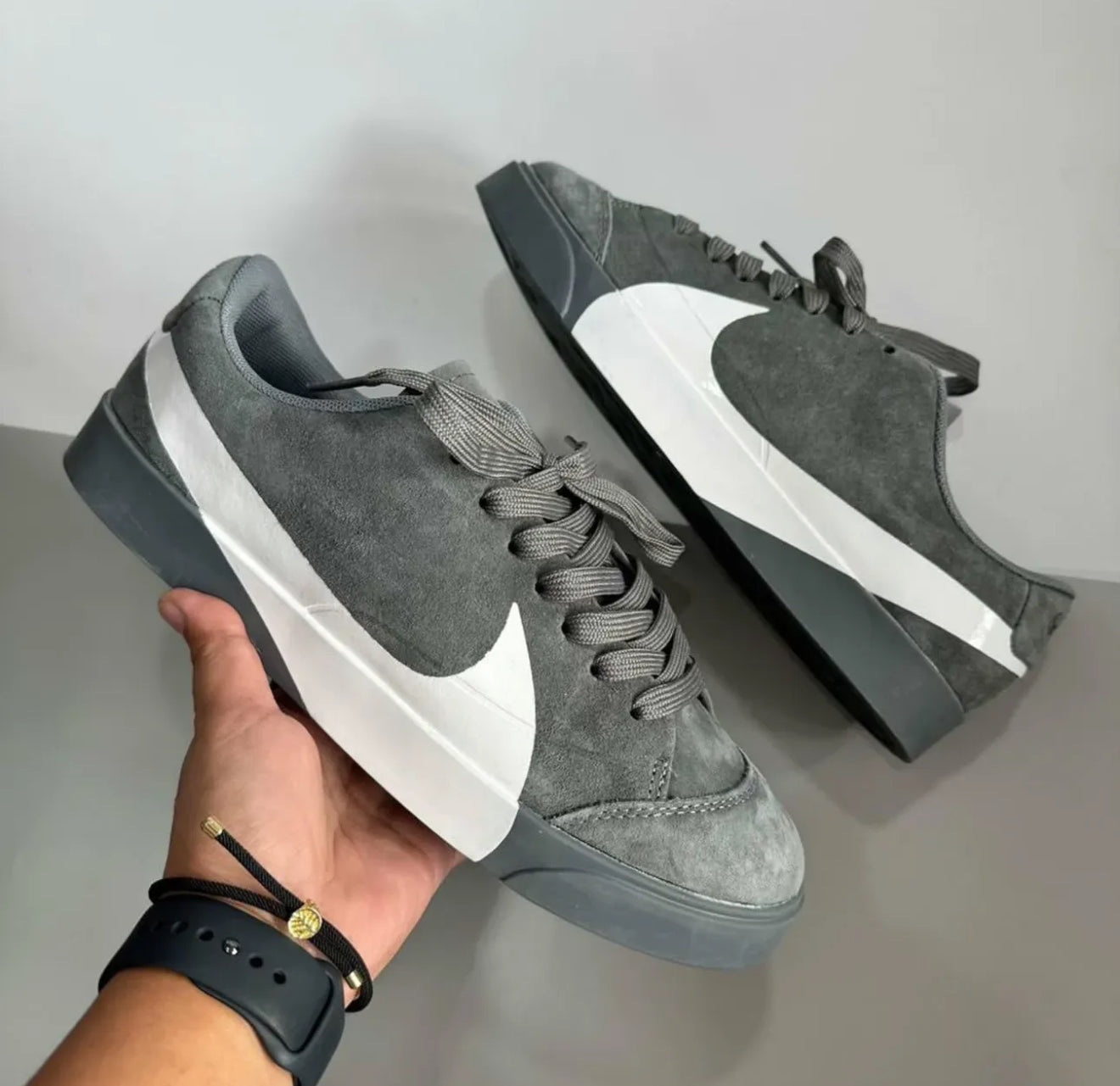 Blazer City Low Lx Grey White