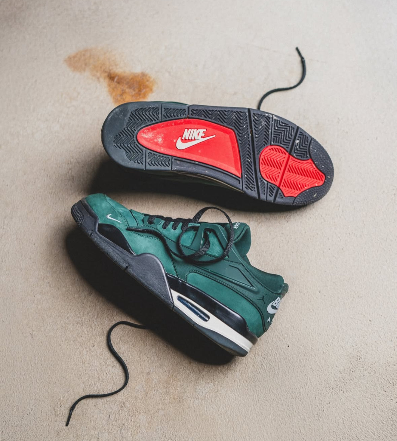 Air Jordan 4 RM x Nigel Sylvester Fence Green