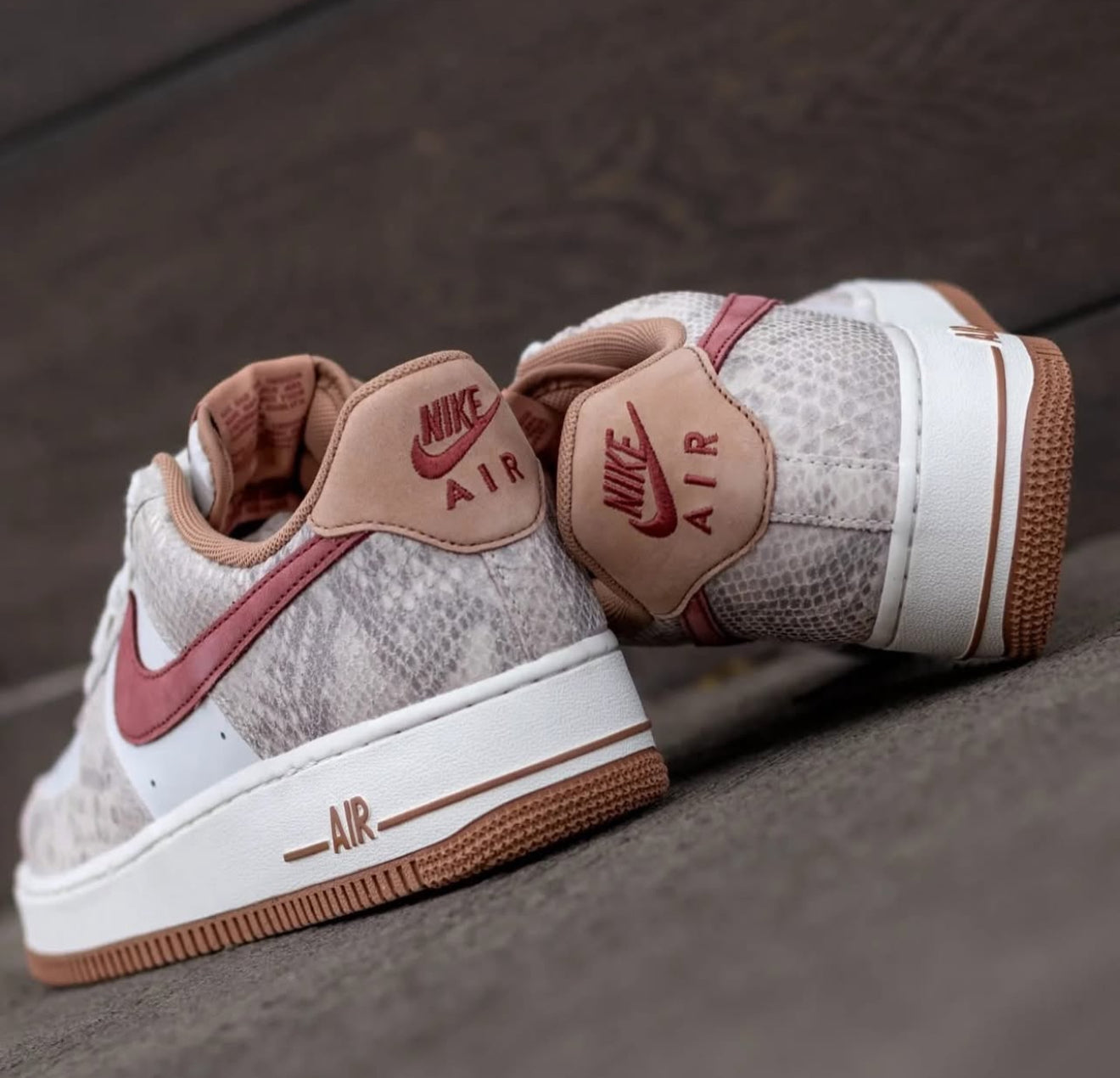 Airforce 1 Low Canyon Rust Snakeskin