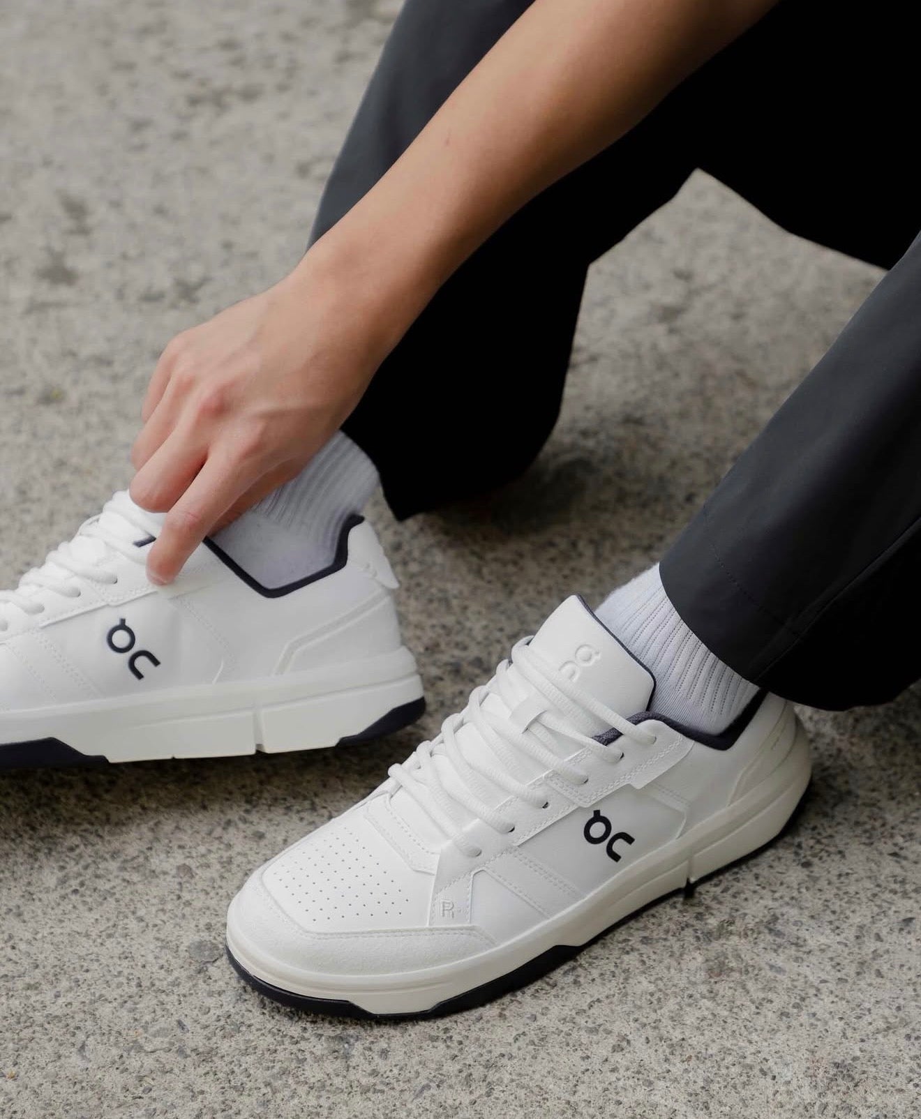 On The Roger Clubhouse White Midnight