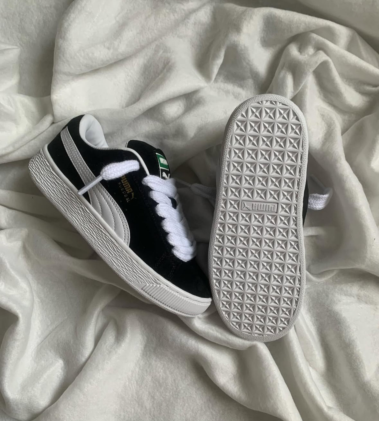 Puma Suede XL Black White