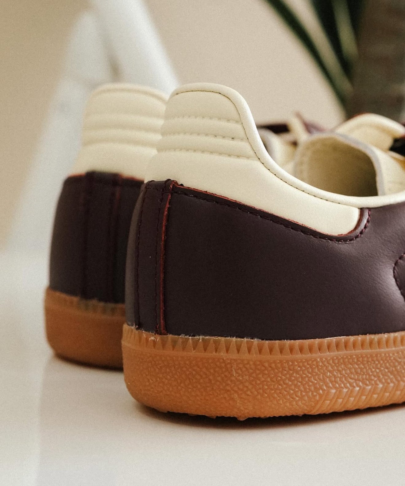 Samba OG Maroon Gold Metallic