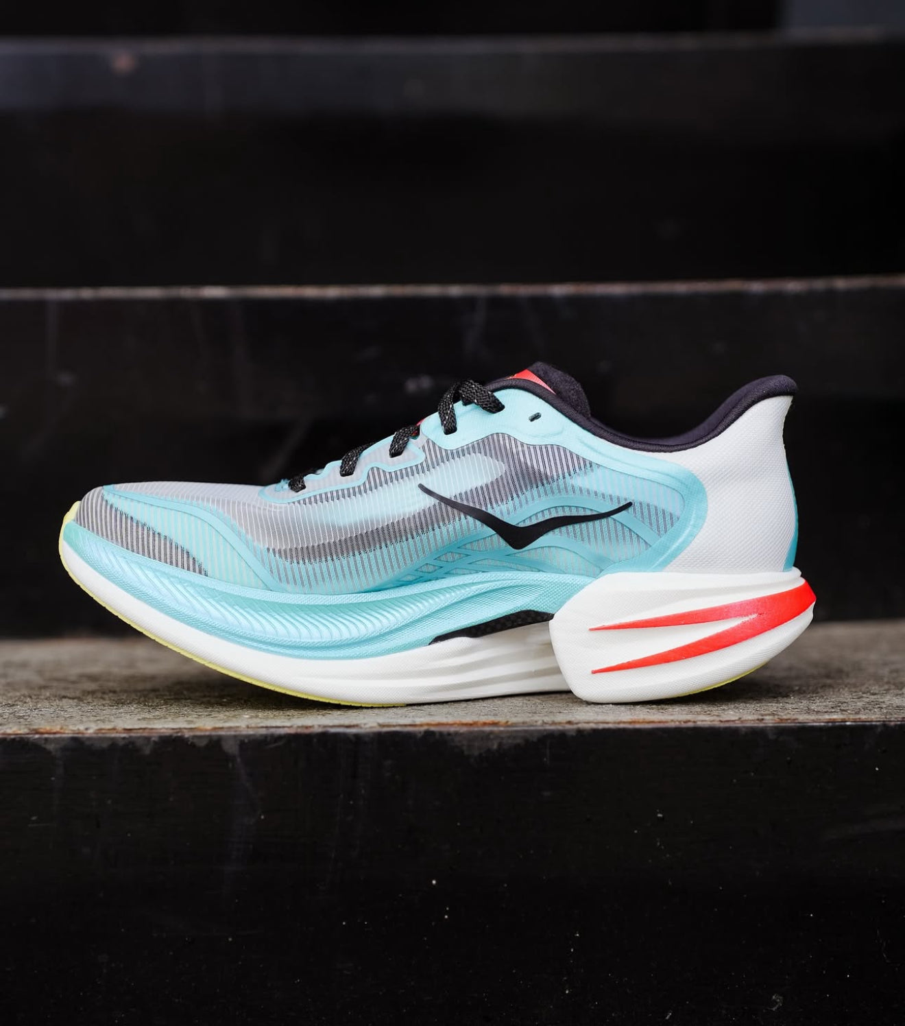 Hoka One One Cielo X1 2.0 Frost Black