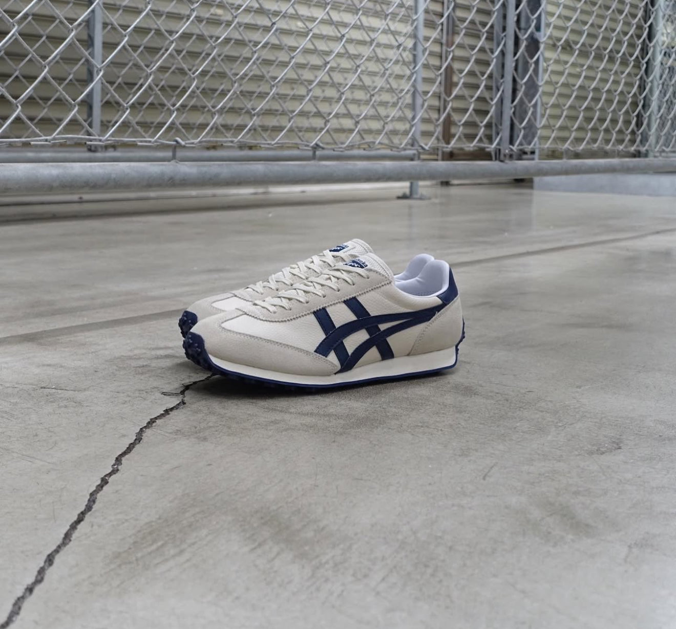 EDR 78 Lace Up White Navy