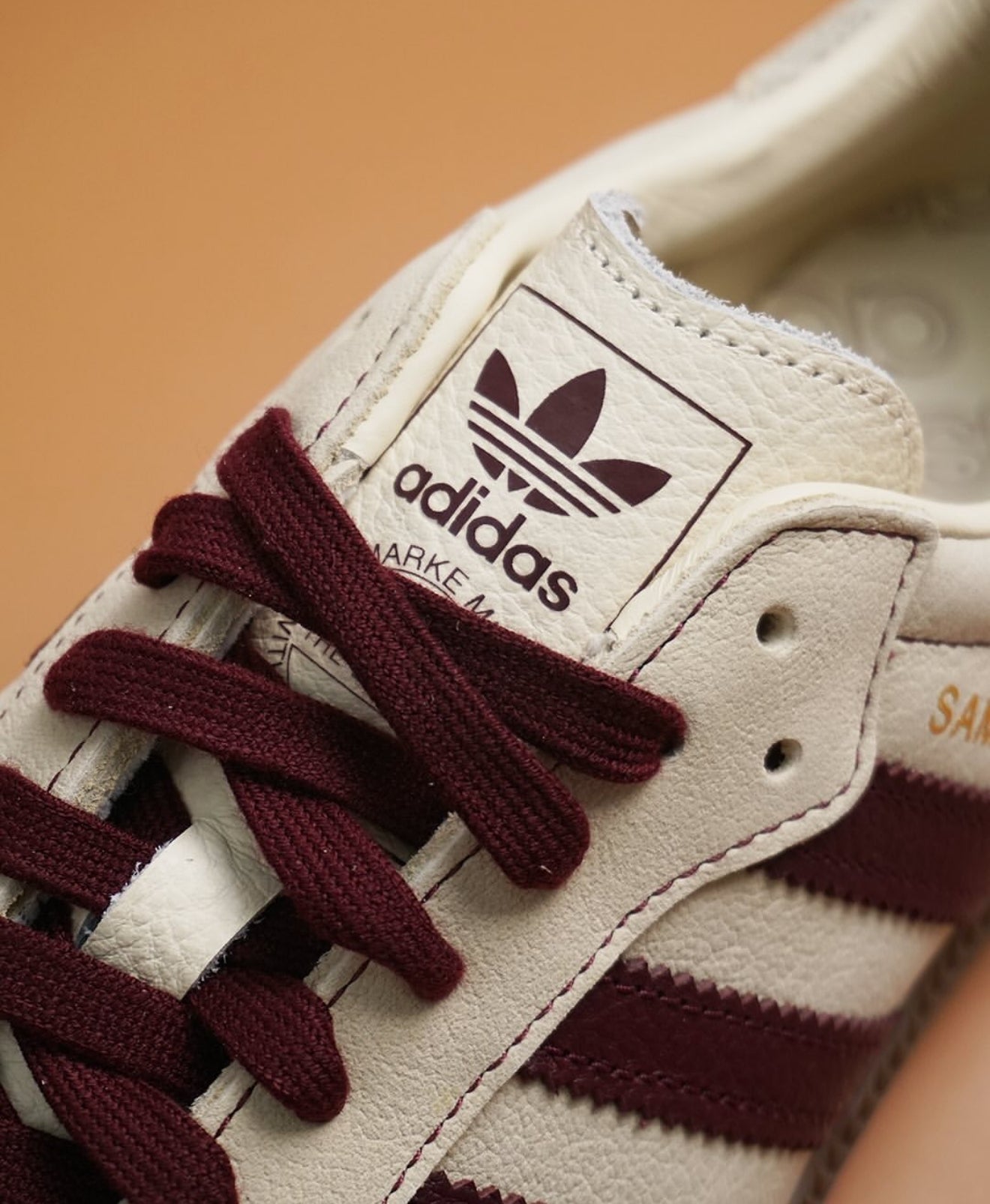 WMNs Samba OG Wonder White Maroon