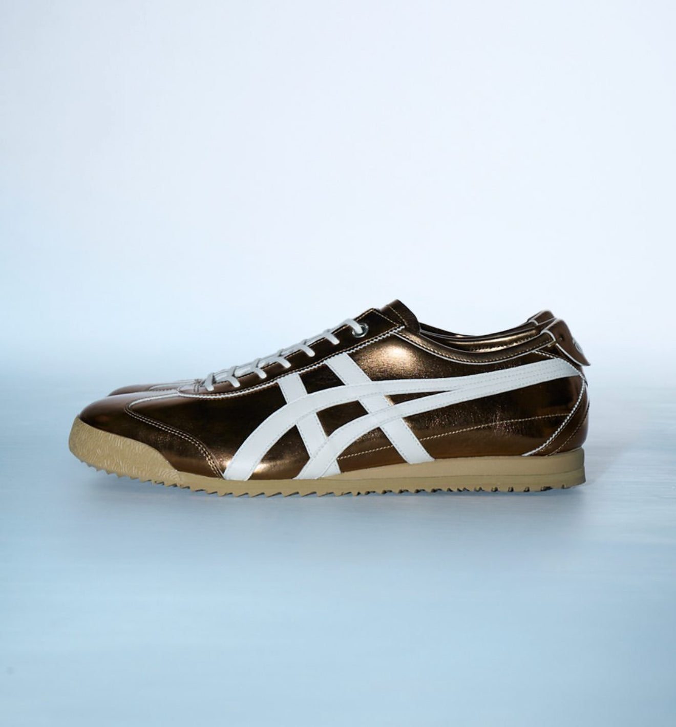Mexico 66 Lace Up SD Metallic Series Desert Camp Cream