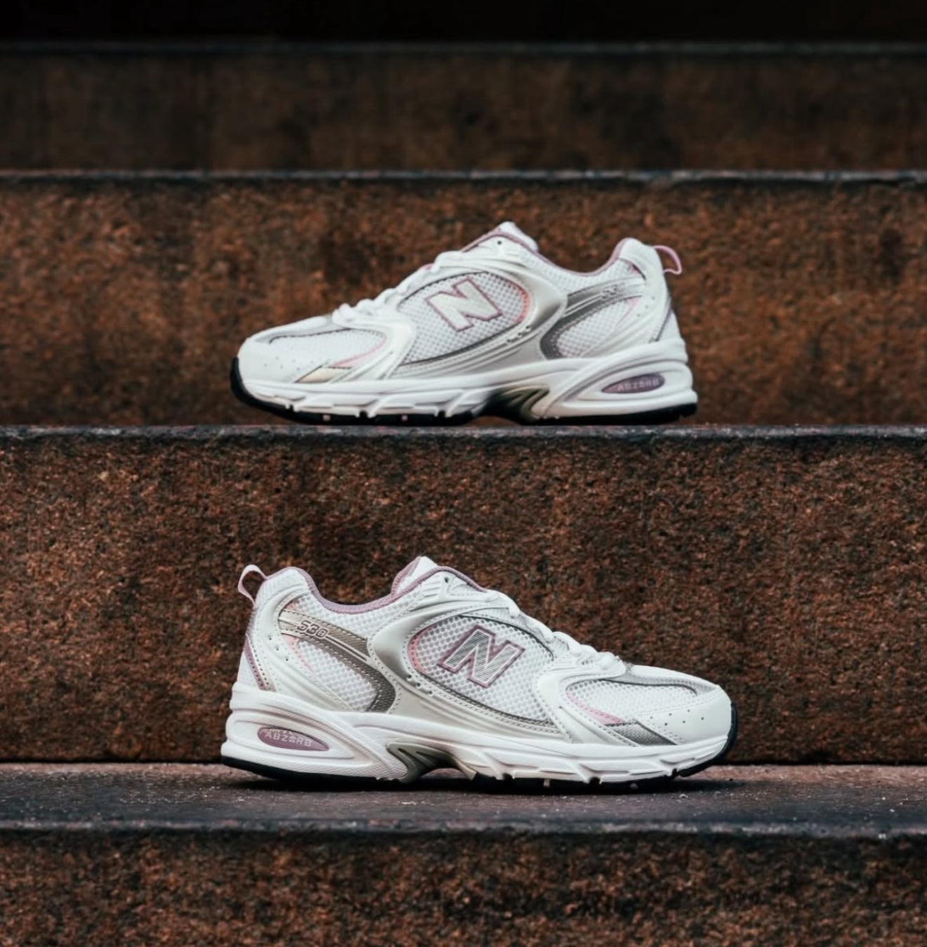 WMNs New Balance 530 Mid Century Pink