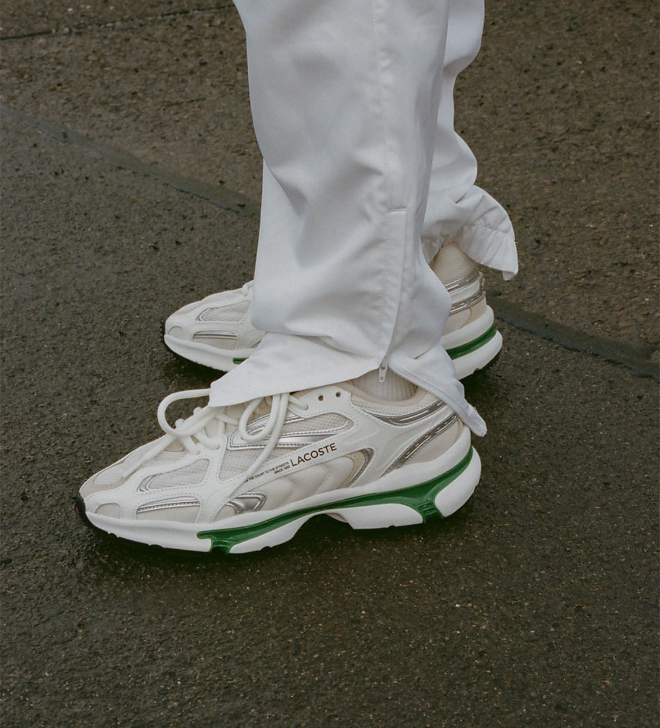 Lacoste L003 2K24 White/Green