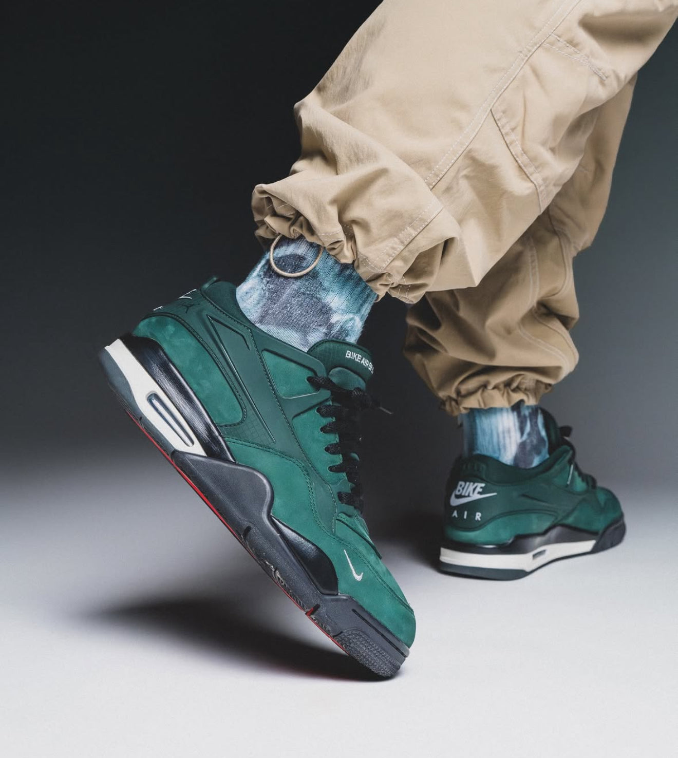 Air Jordan 4 RM x Nigel Sylvester Fence Green