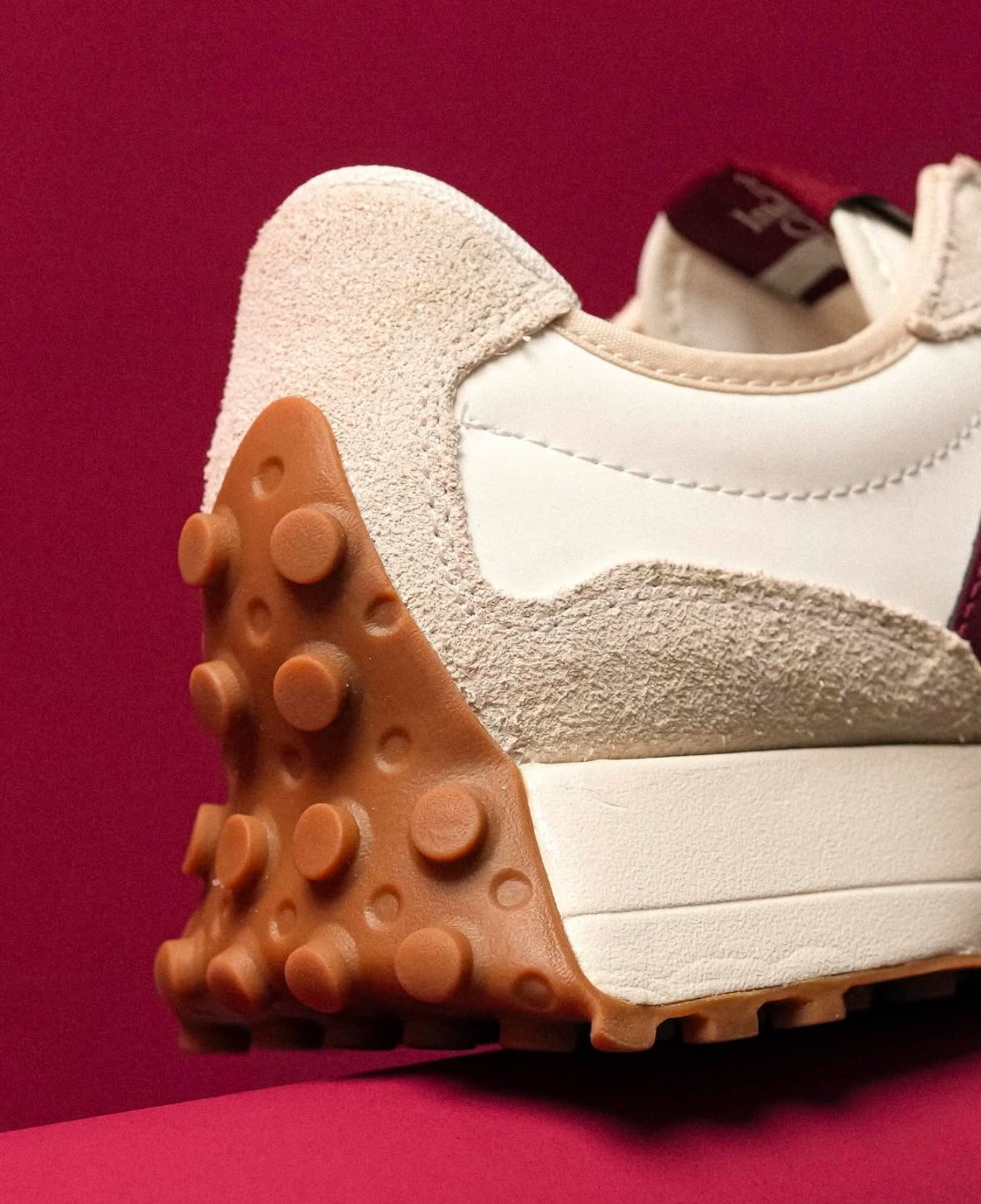 NB Balance 327 “ Moonbeam Burgandy “