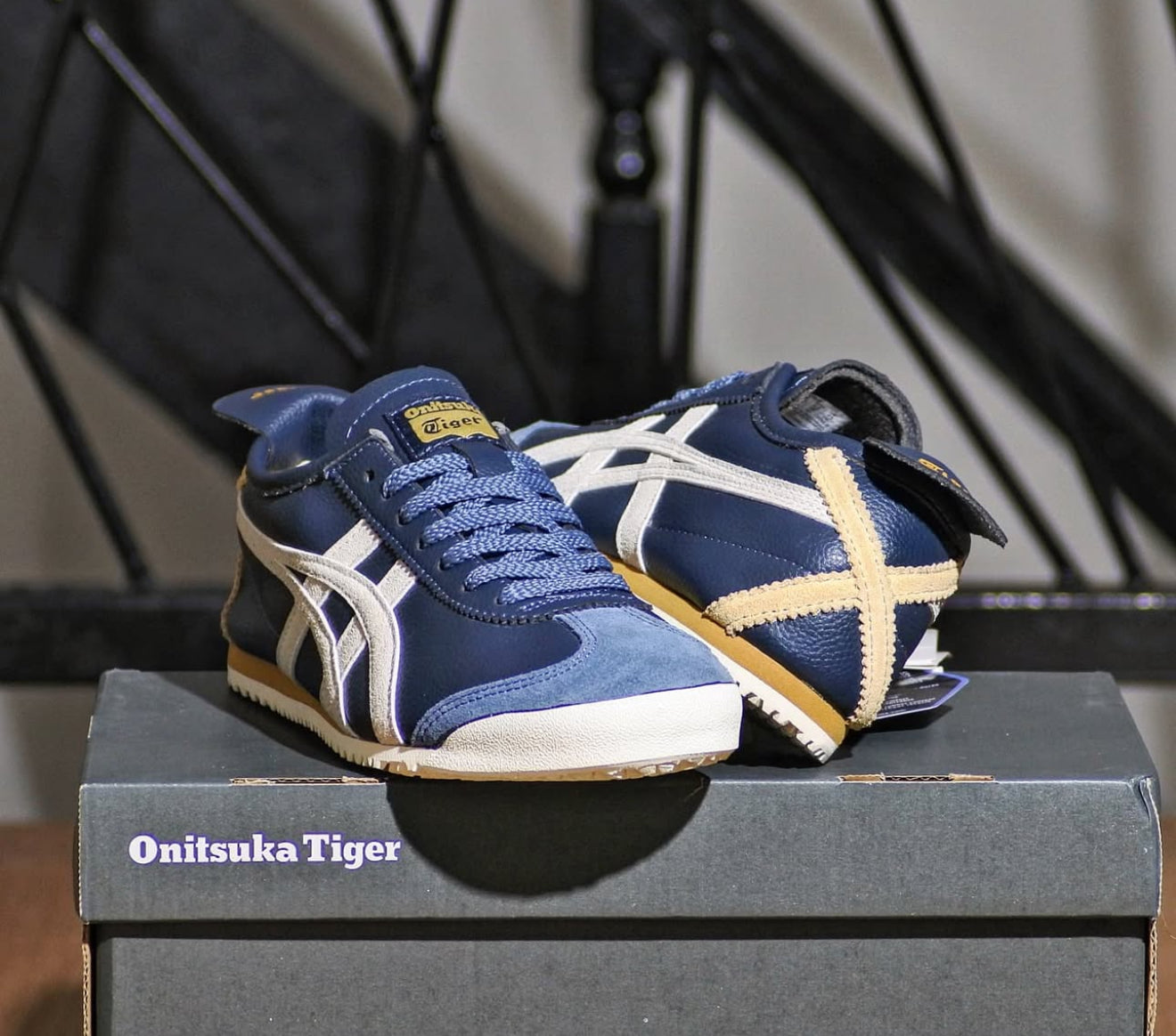 Mexico 66 Lace Up Iron Navy Birch