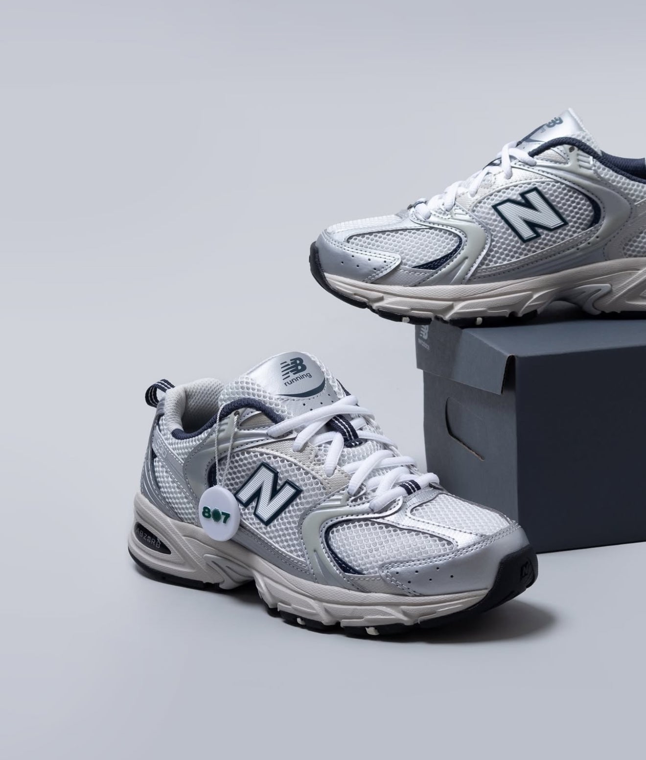 WMNs NB Balance 530 Steel Grey