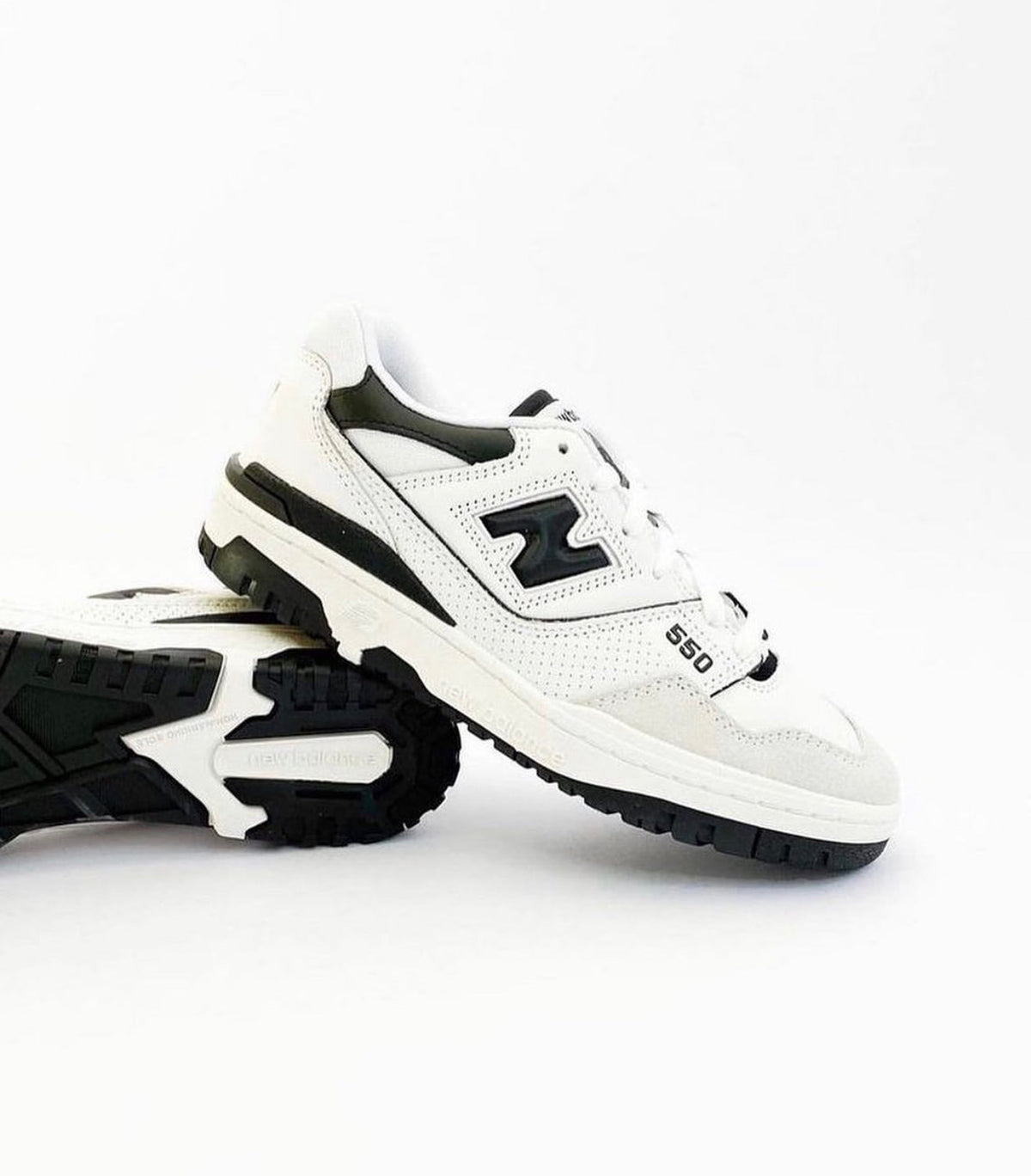 NB Balance 550 Sea Salt Black