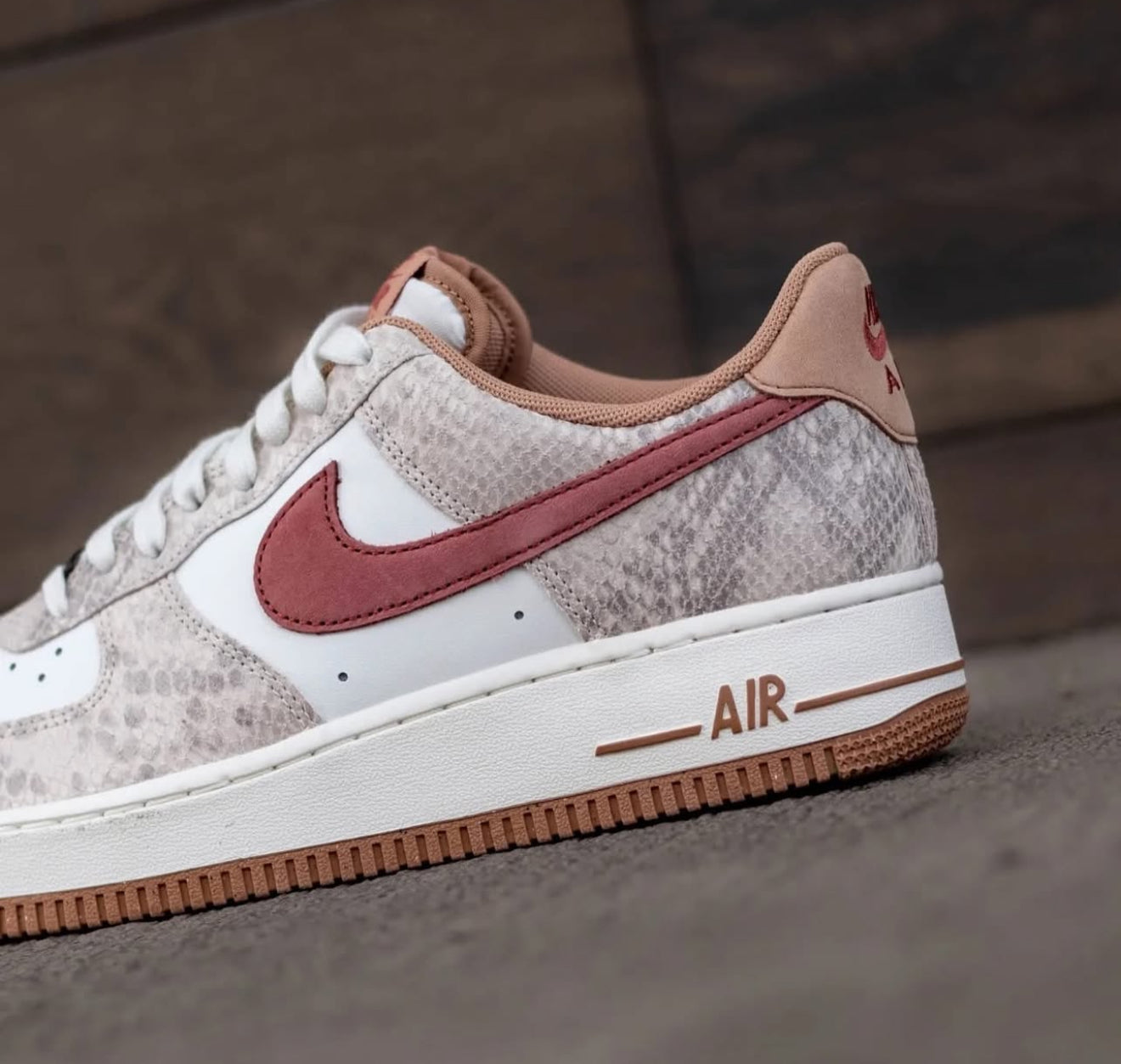 Airforce 1 Low Canyon Rust Snakeskin