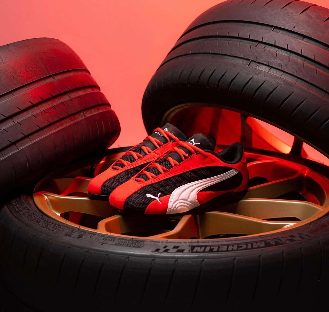 Puma Speedcat Plus Red White