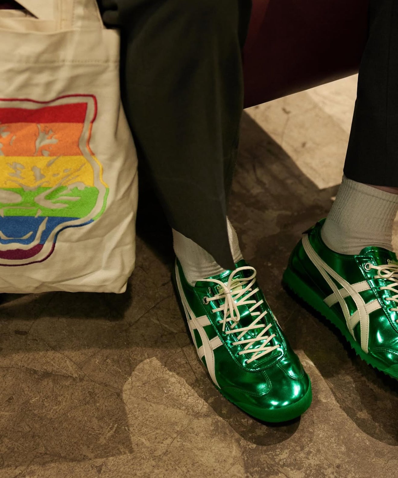 WMNs Mexico 66 Lace Up SD Metallic Series Jade Cream