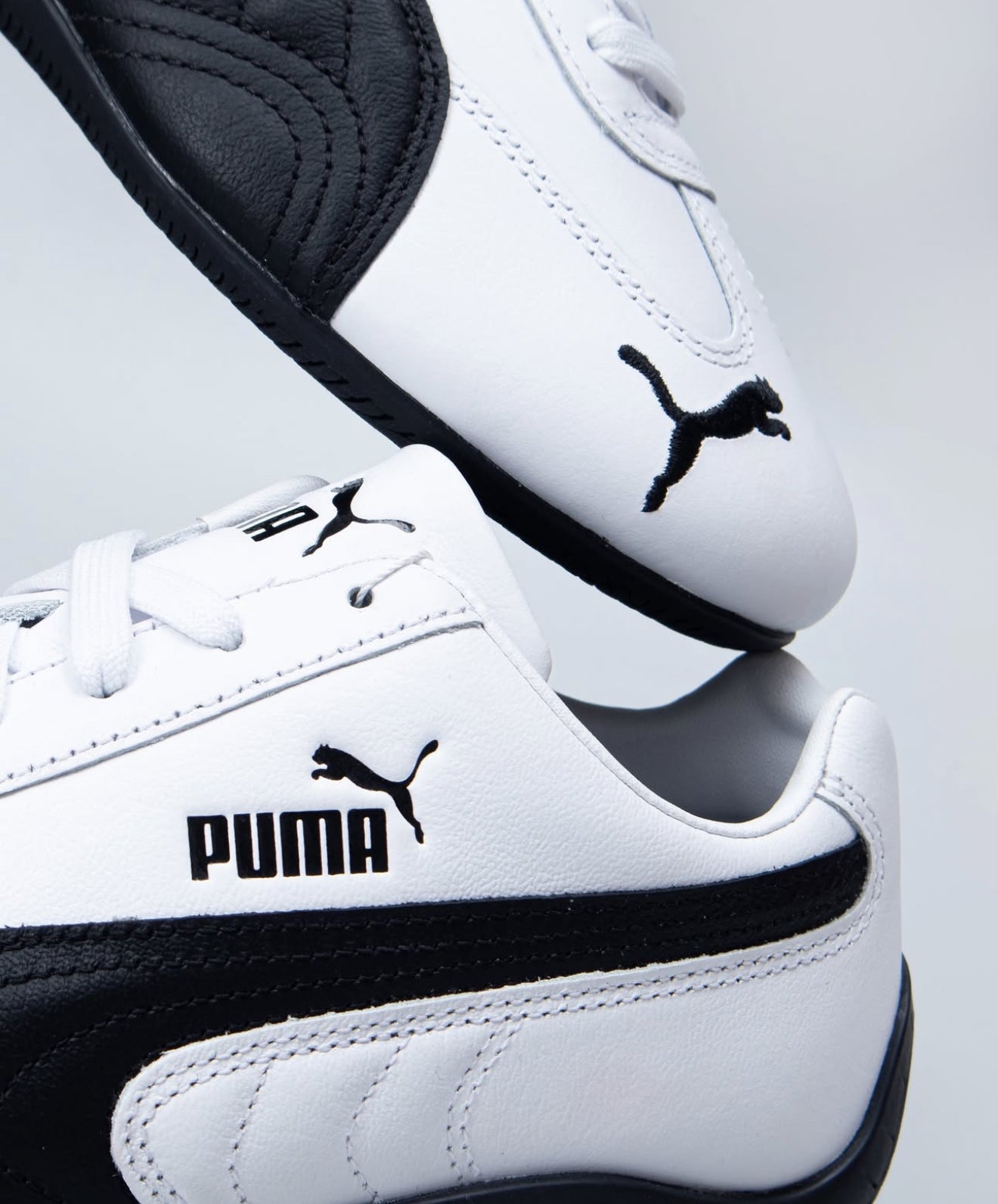 Puma Speed Cat Leather White Black