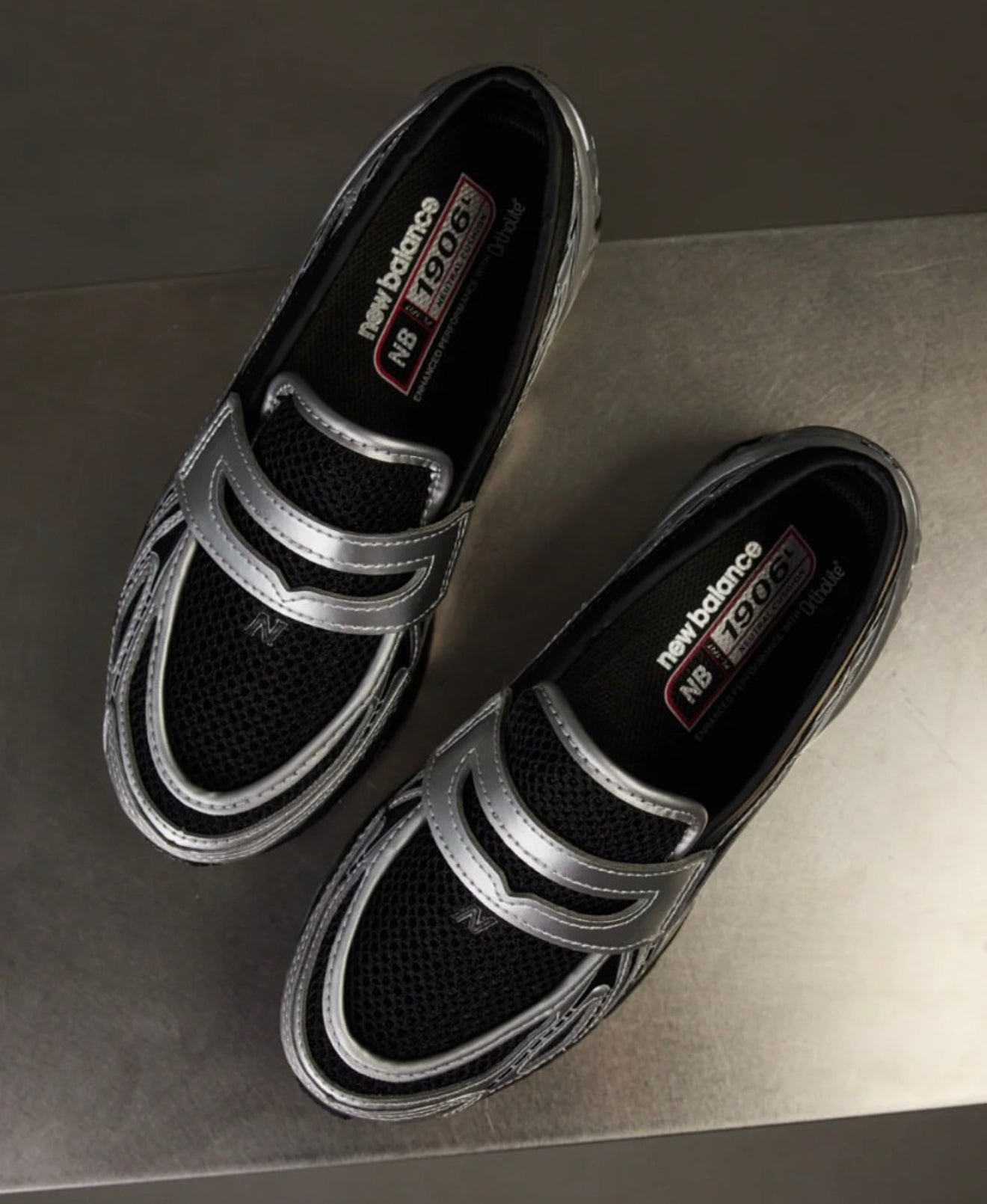NB Balance 1906L Silver Metallic Black