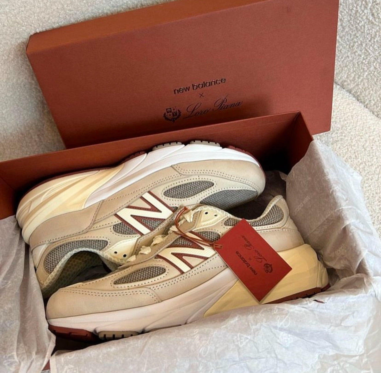 Loro Piano NB Balance 990 Low Top Sneaker