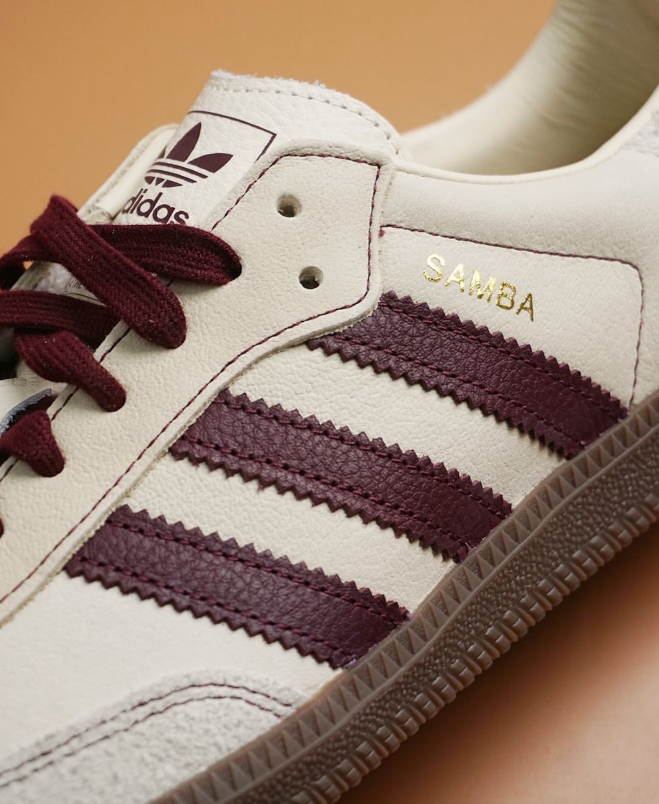 WMNs Samba OG Wonder White Maroon