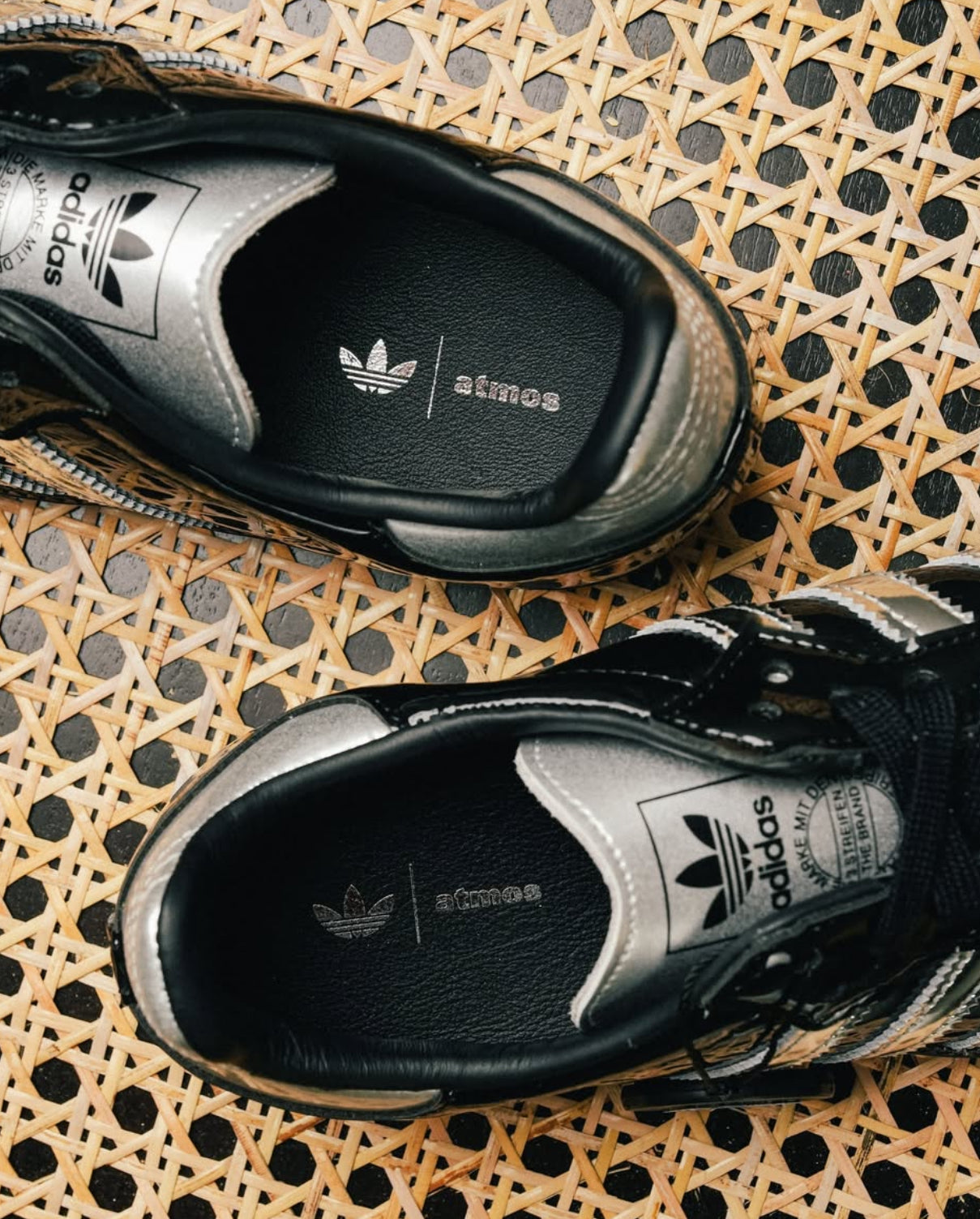 Atmos x Samba Tuxedo Silver Black