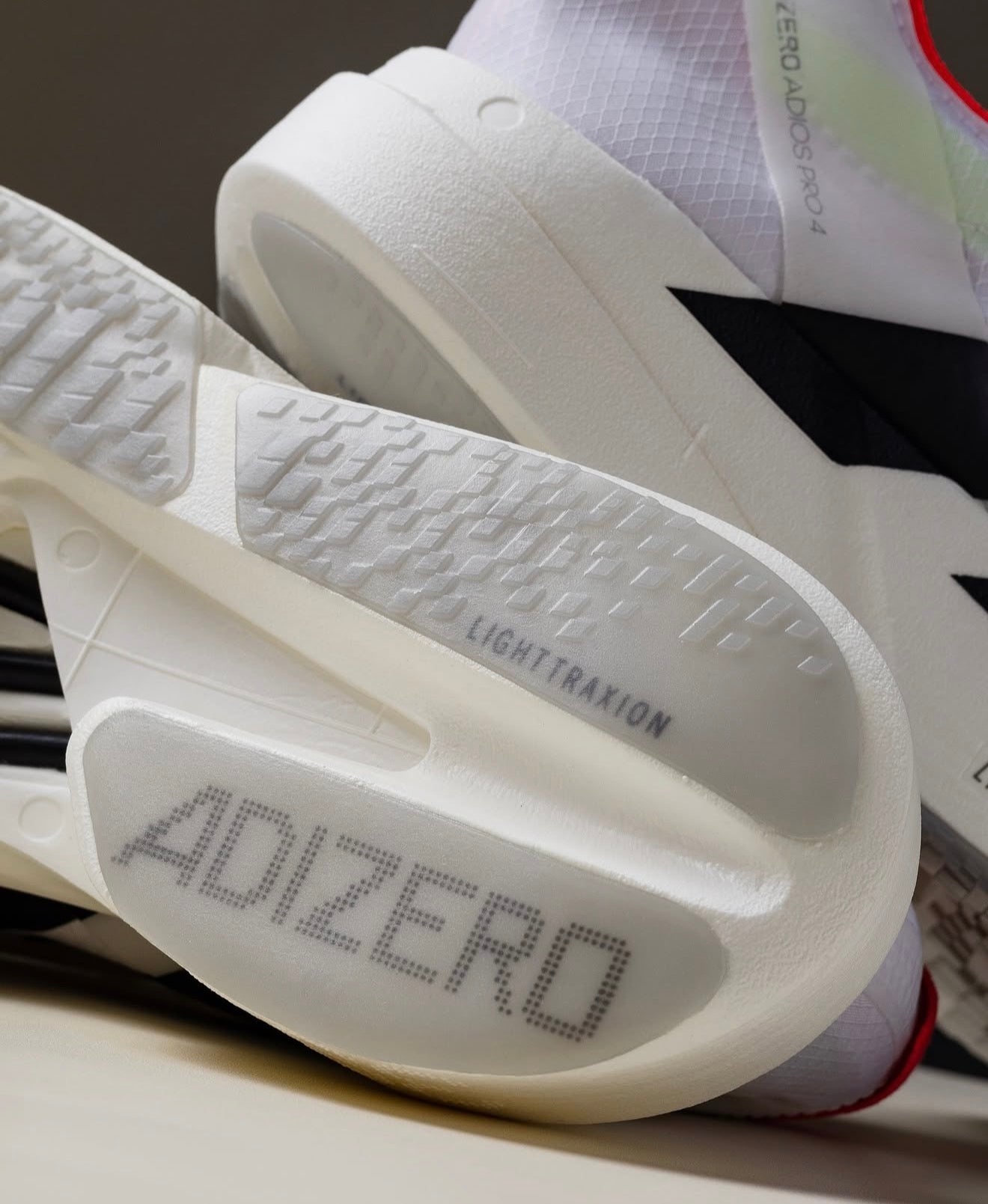 WMNs Adizero Adios Pro 4 White Black Red